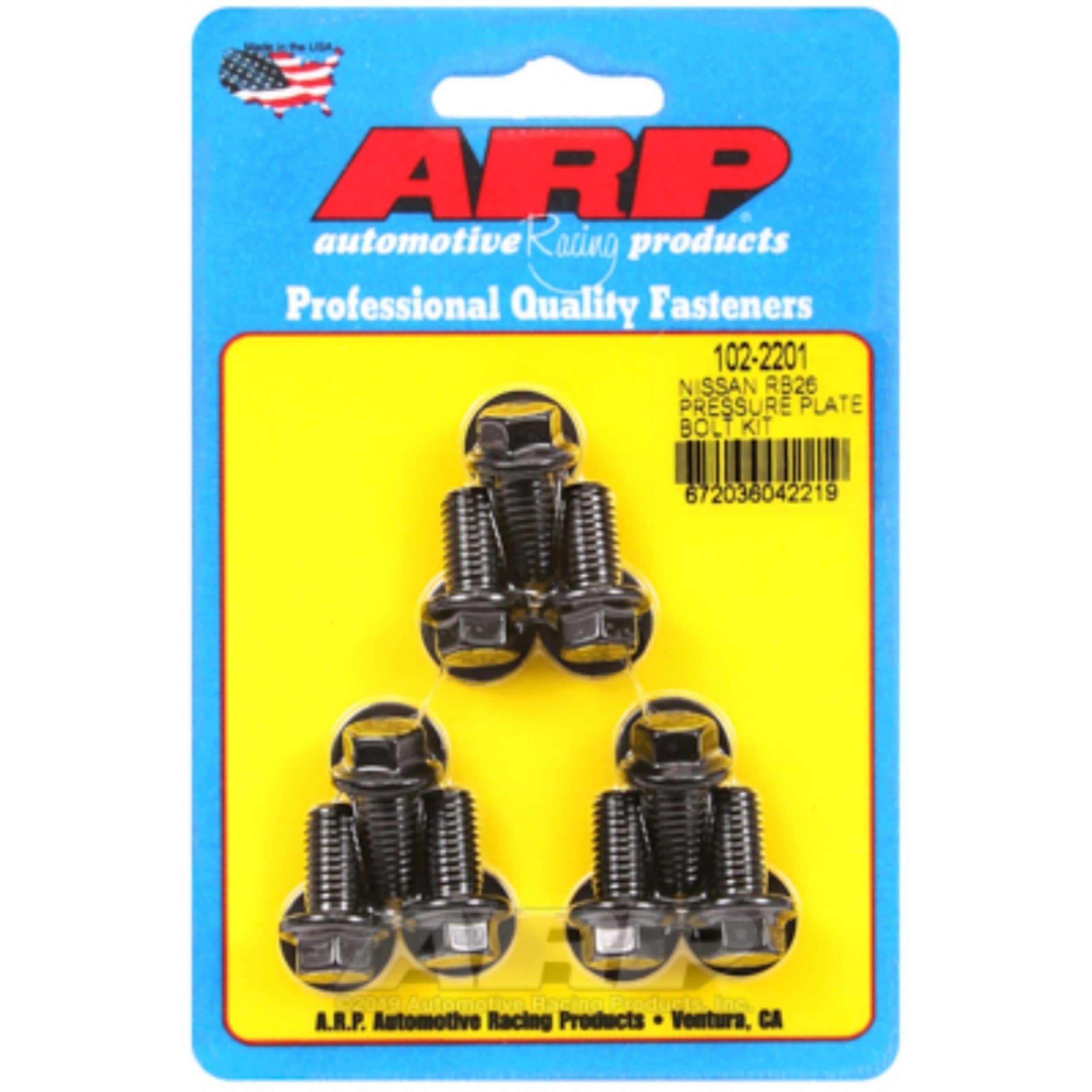 ARP Auto Racing Nissan 2.6L RB26 Inline 6, Hex Pressure Plate Bolt
