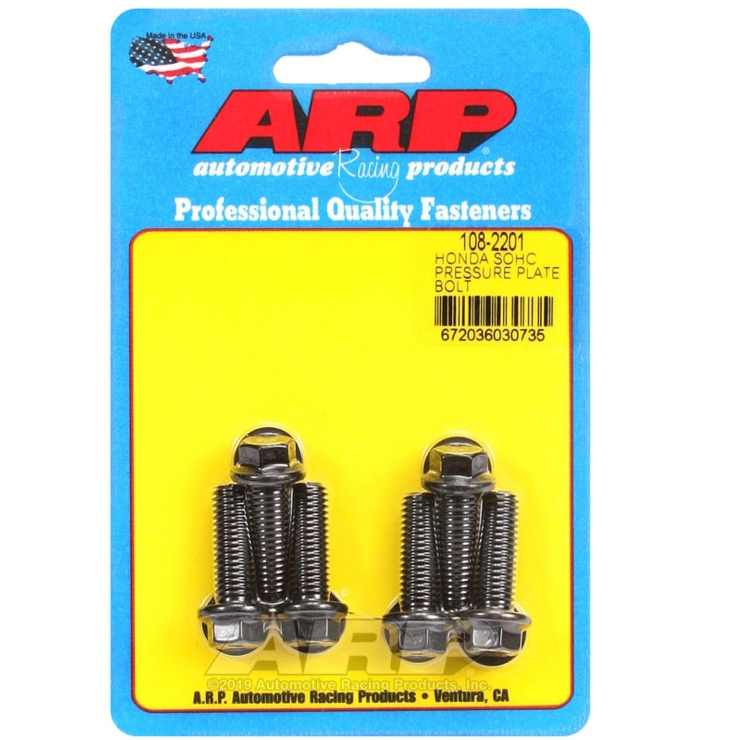 ARP Auto Racing Transmission Clutch Pressure Plate Bolt 108-2201