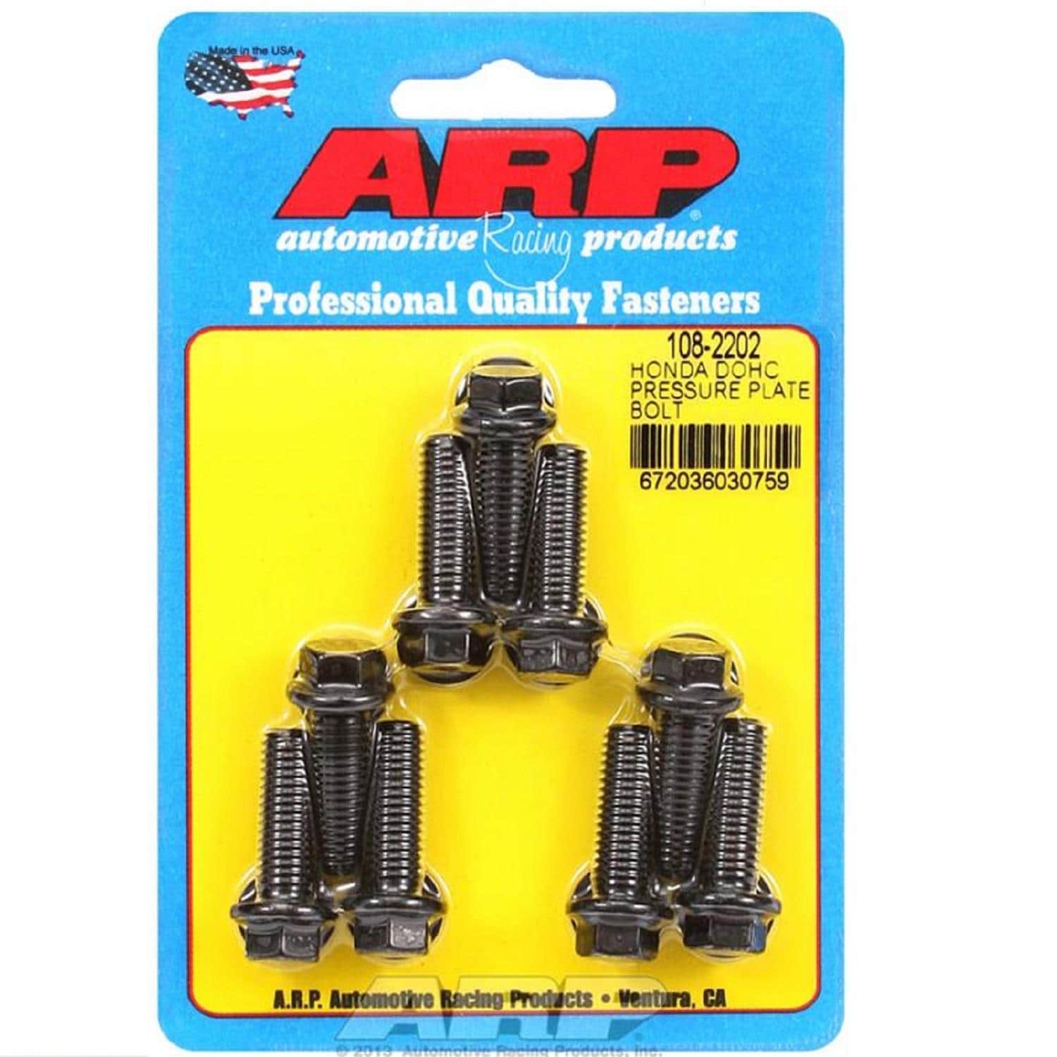ARP Auto Racing Transmission Clutch Pressure Plate Bolt 108-2202