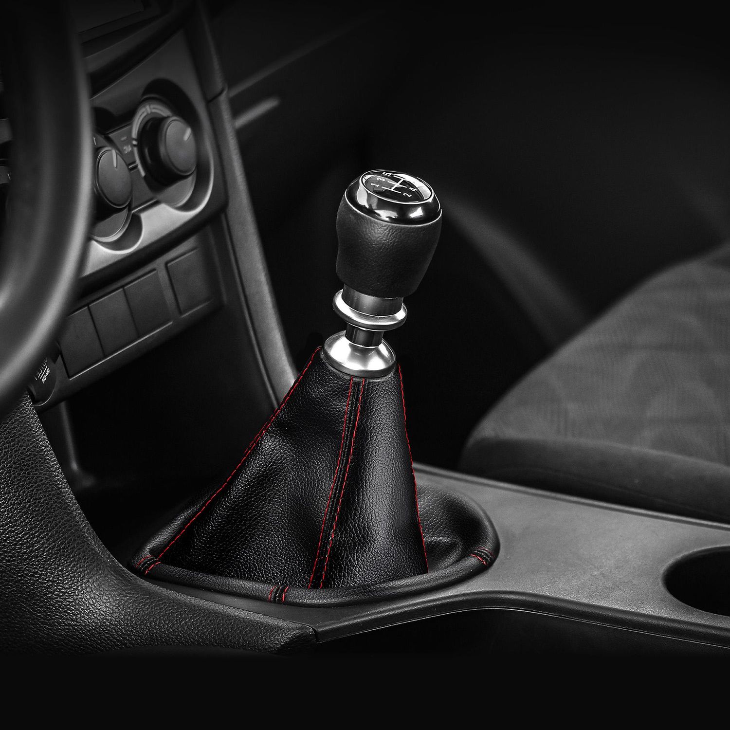 Type S Leather Floor Mount Shifter Boot | AutoZone