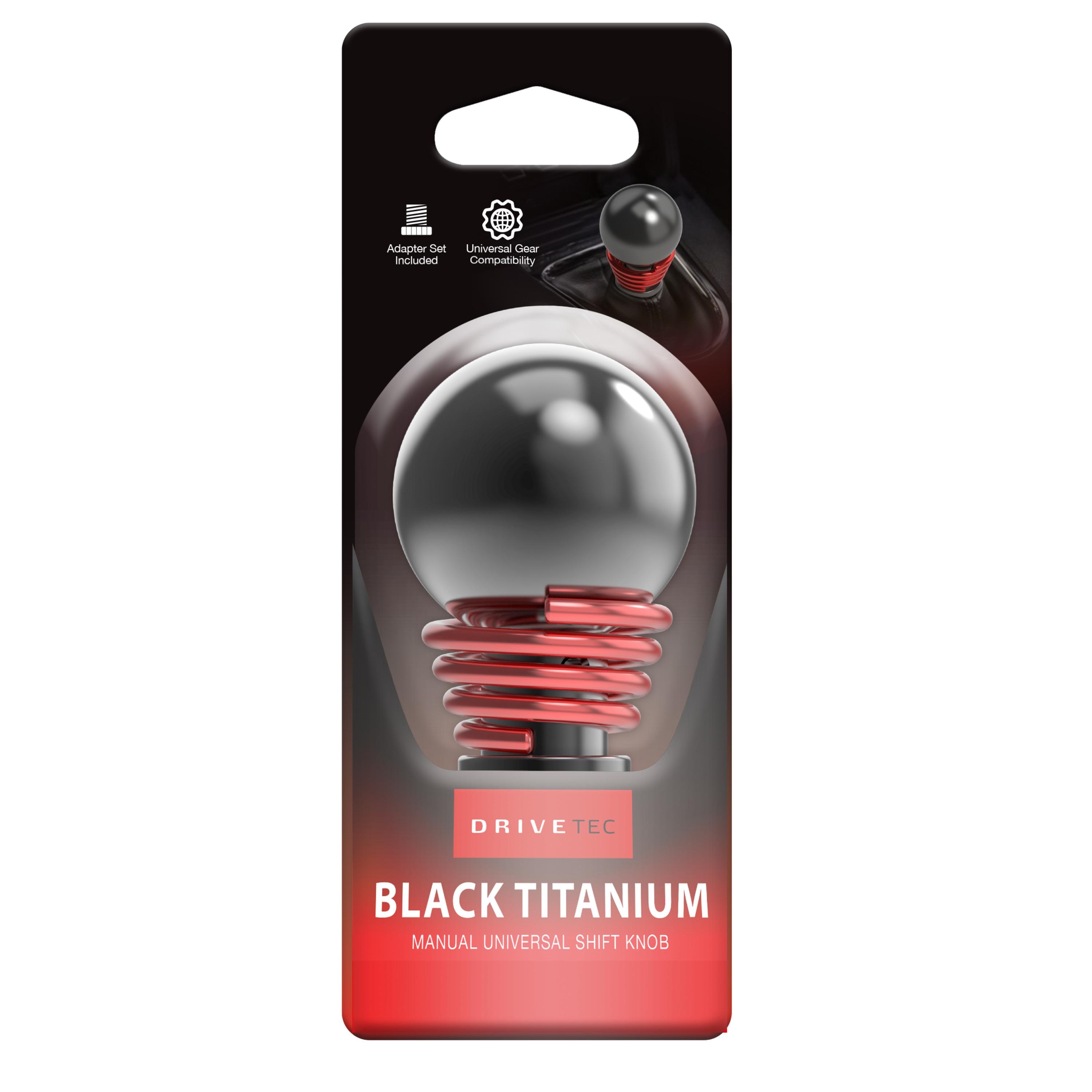 DRIVETEC Black Titanium Shift Knob | AutoZone