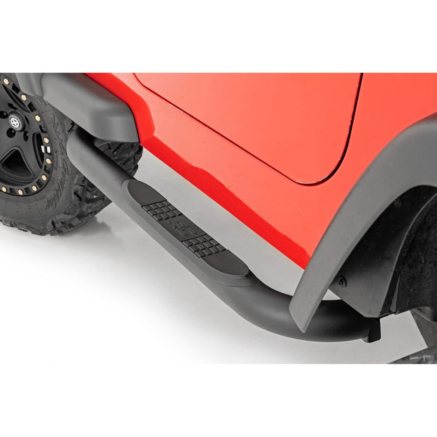 Rough Country Nerf Bar 3inch tube for Jeep Wrangler TJ (97-06)/Wrangler YJ (87-95) 90799 for Dodge Durango