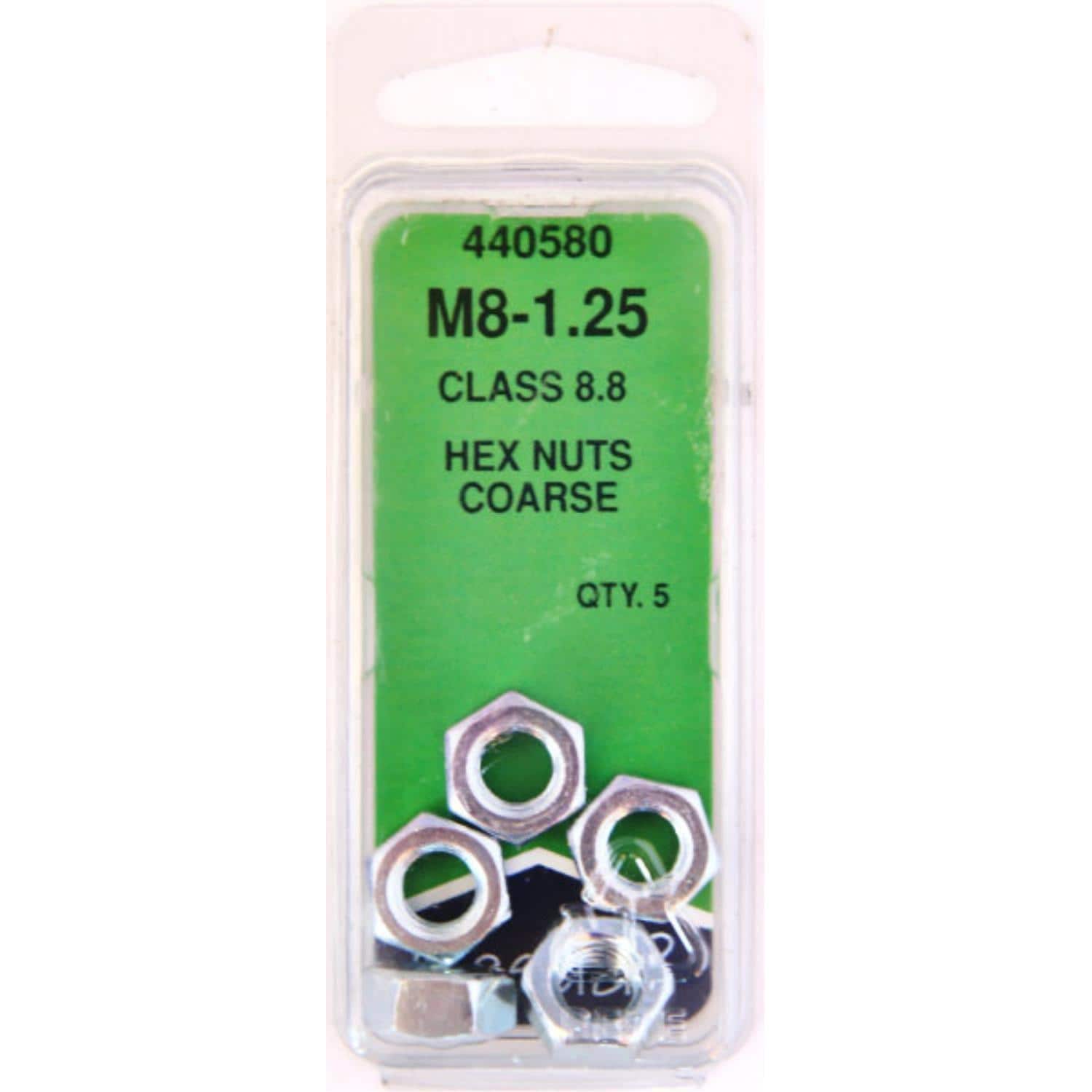 Needa Parts M8-1.25 Nut 5 Piece | AutoZone