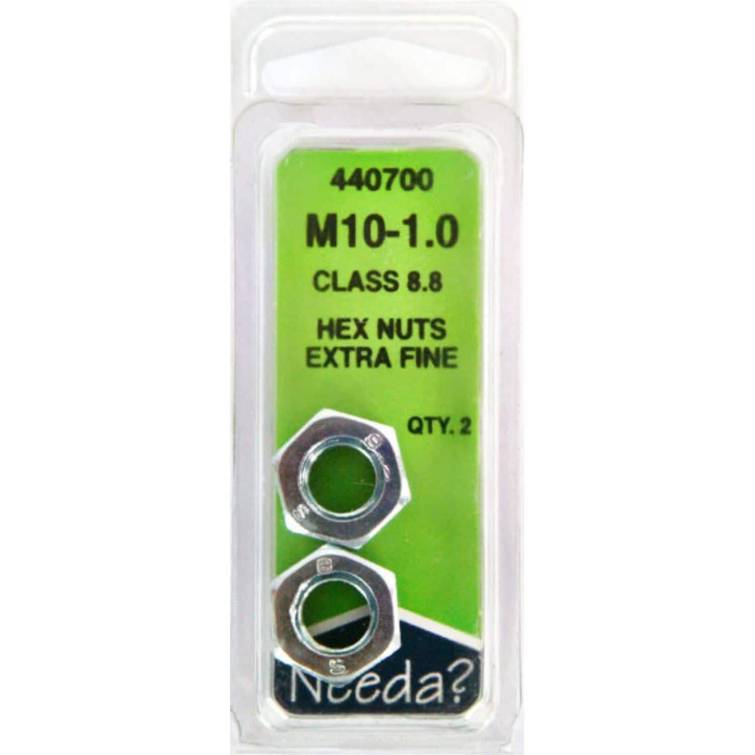 Needa Parts M10-1.00 Nut 2 Piece | AutoZone