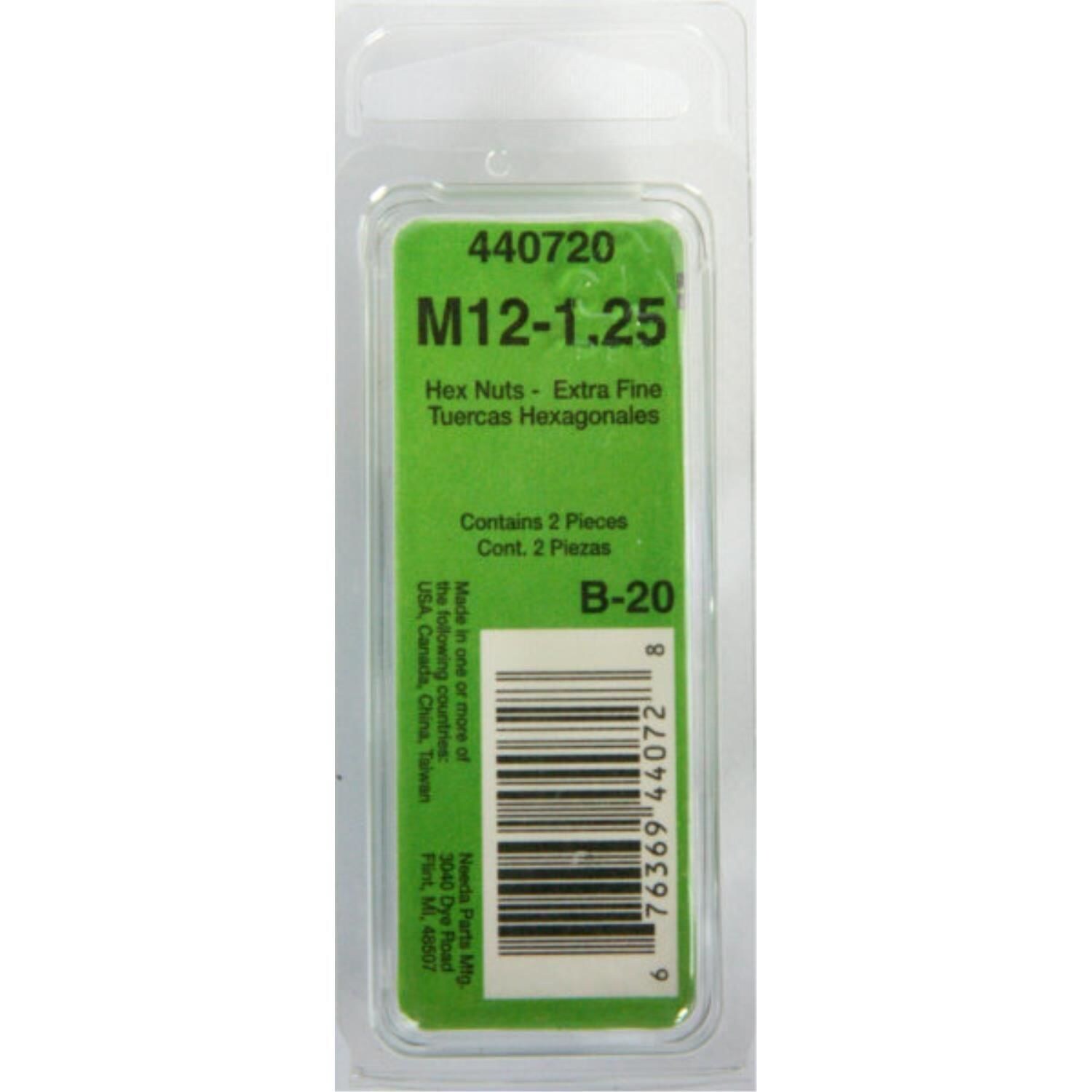 100pcs M12-1.25 Fine Thread Flange Nuts – 17mm Hex, 10.9 Grade Zinc – Rivercity Fastener