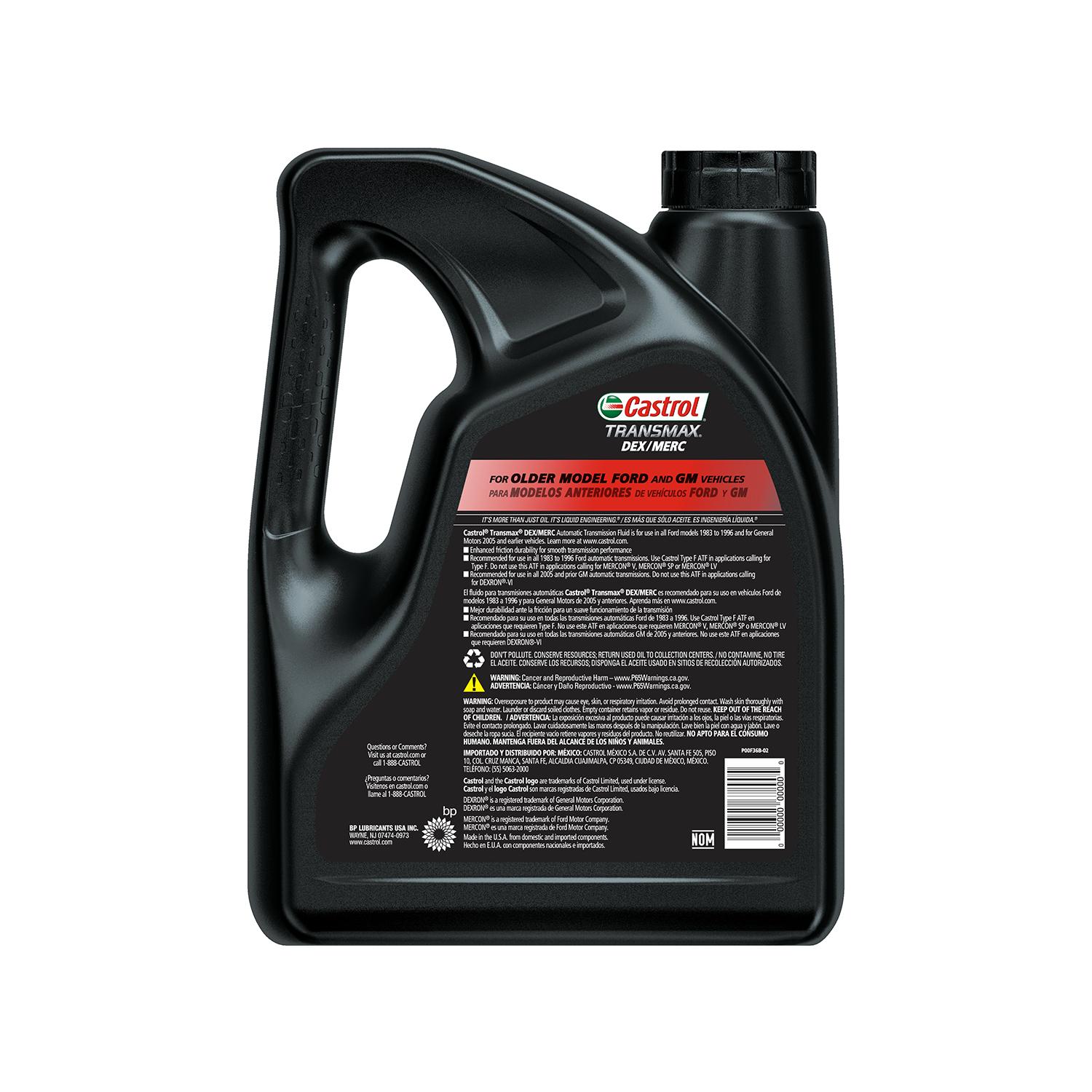 Castrol Transmax Automatic Transmission Fluid Conventional | AutoZone