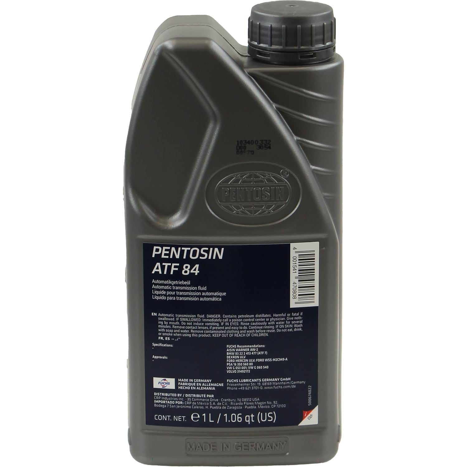 Pentosin Full Synthetic Automatic Transmission Fluid | AutoZone
