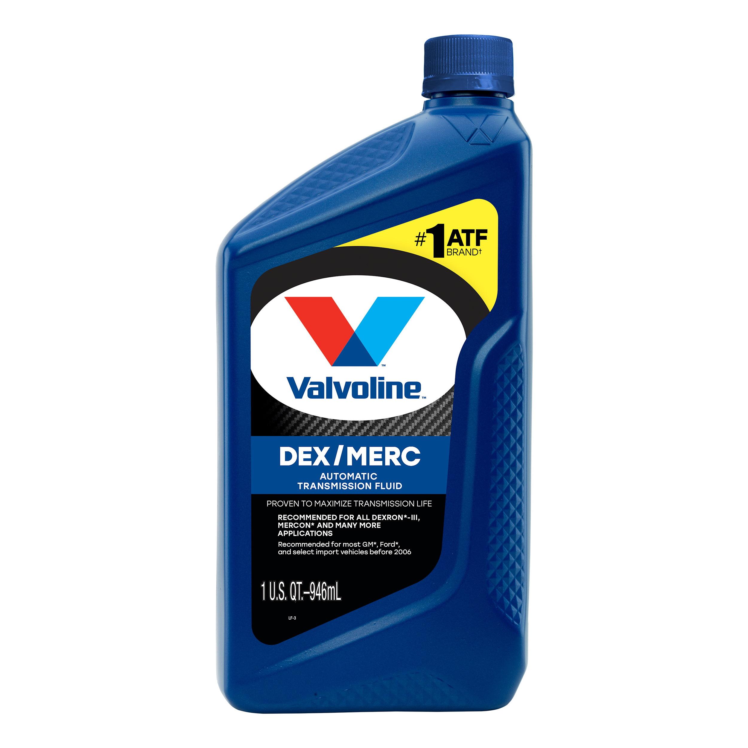 Valvoline Recommended for Use Where Dexron III or a Mercon Fluid is Specified 1 Quart for Mercury Monterey