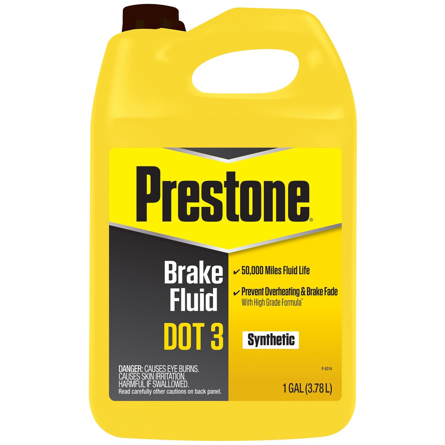 Prestone DOT 3 Brake Fluid 1 Gallon AS404-6 for Mazda MX-5 Miata