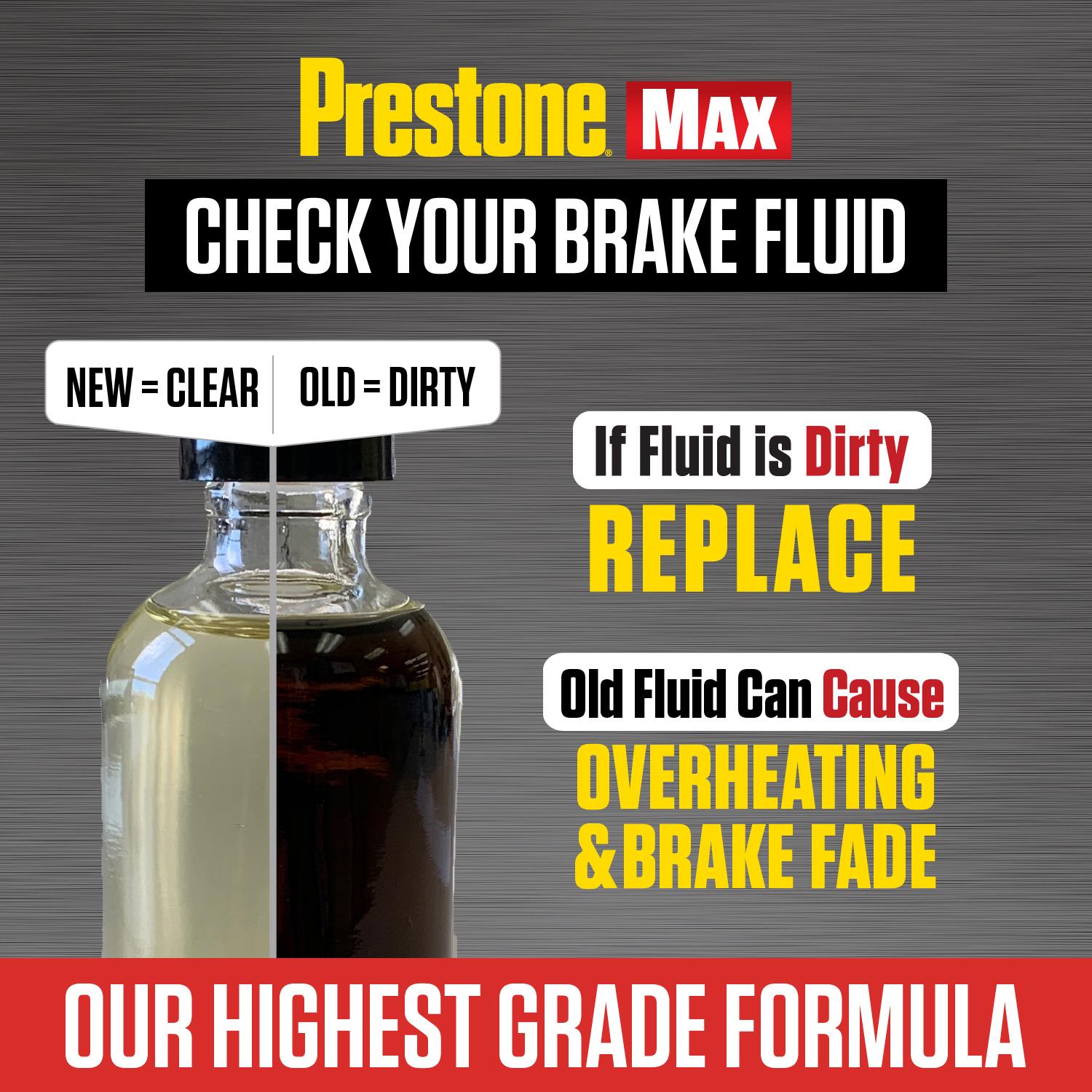Prestone DOT 3 Brake Fluid 32 ounce