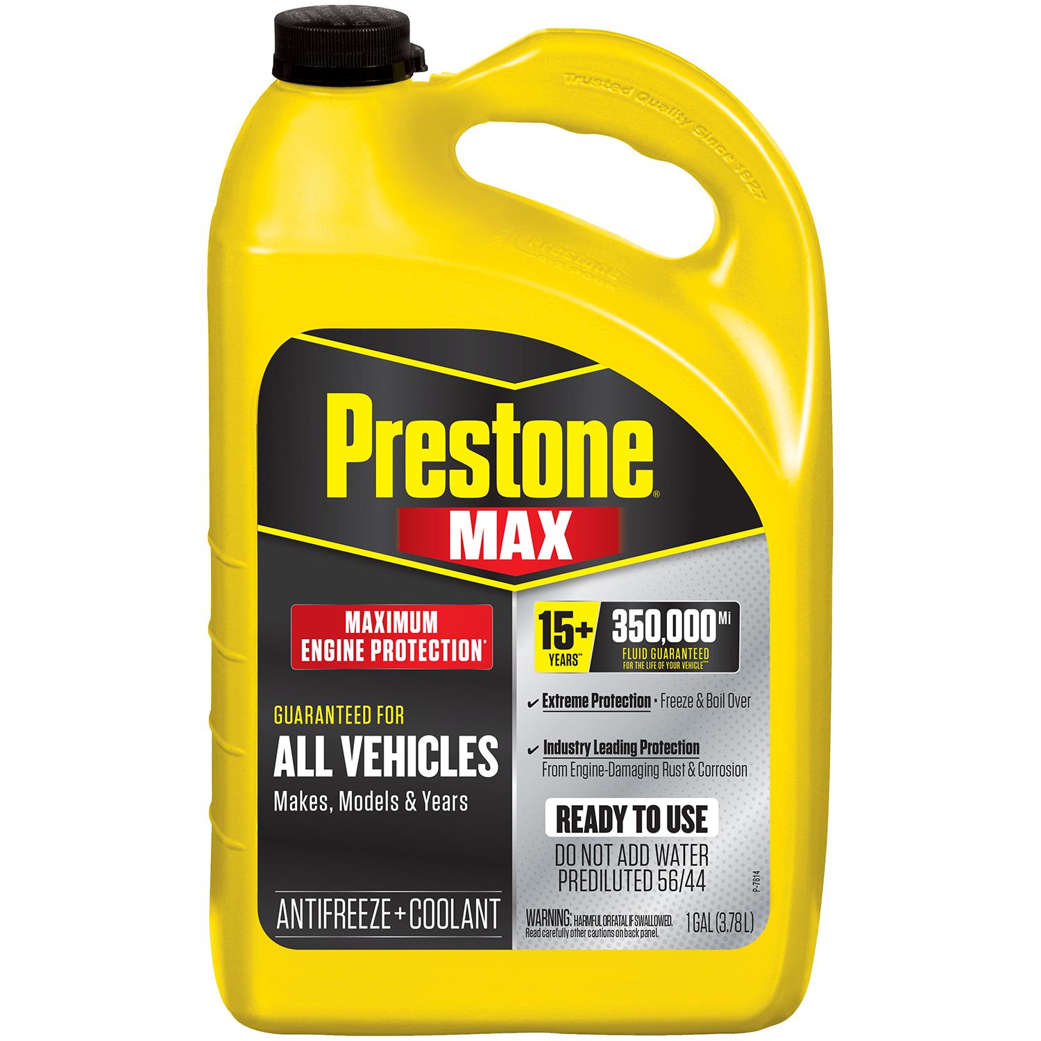 Prestone Yellow Pre-Mixed Engine Coolant / Antifreeze for Honda Pilot