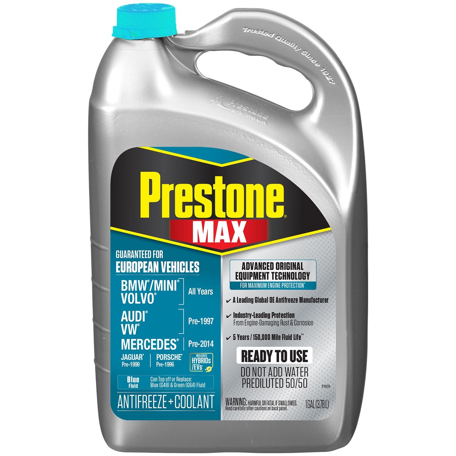 Prestone Blue Pre-Mixed Engine Coolant / Antifreeze for Dodge Ram 1500