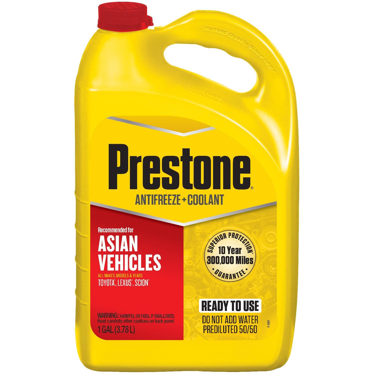 Prestone Red Pre-Mixed Engine Coolant / Antifreeze for Dodge Ram 1500