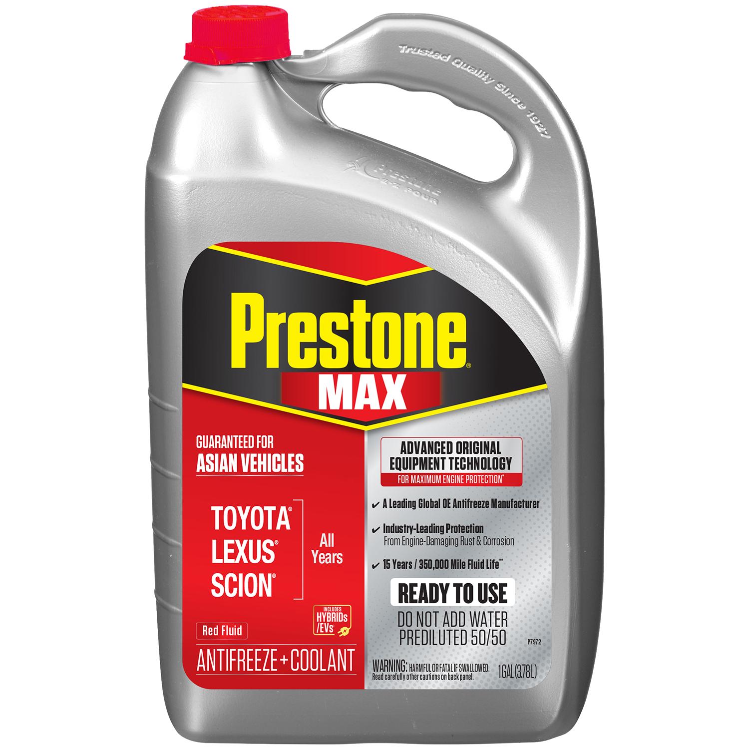 Prestone Red Pre-Mixed Engine Coolant / Antifreeze for Dodge Ram 1500