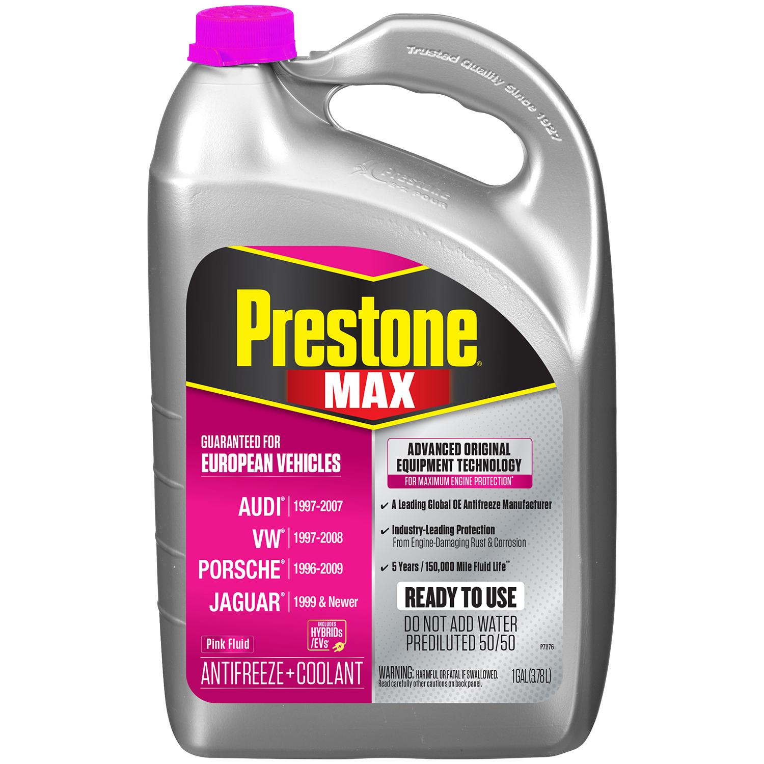 Prestone Pink Pre-Mixed Engine Coolant / Antifreeze for Dodge Ram 1500