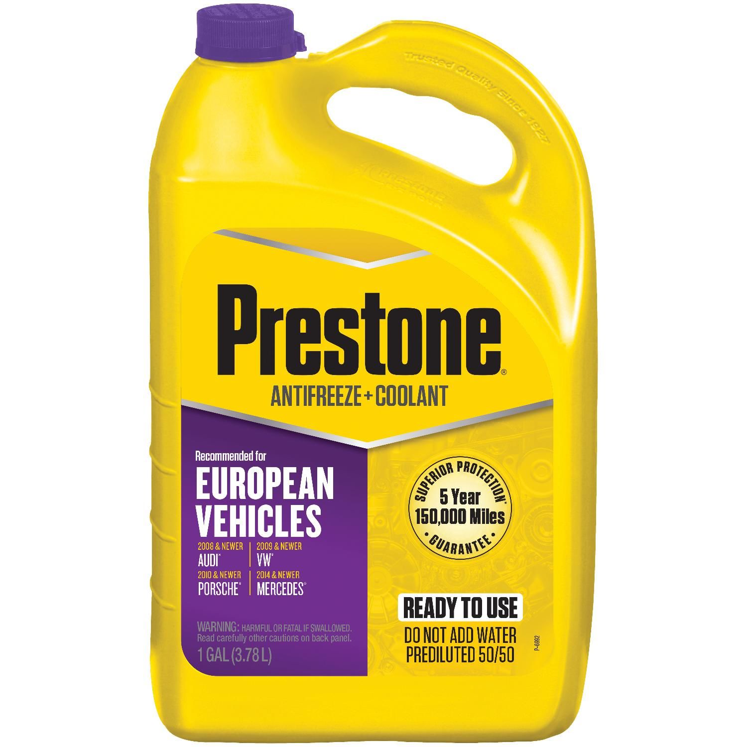 Prestone Purple Pre-Mixed Engine Coolant / Antifreeze for Dodge Ram 1500