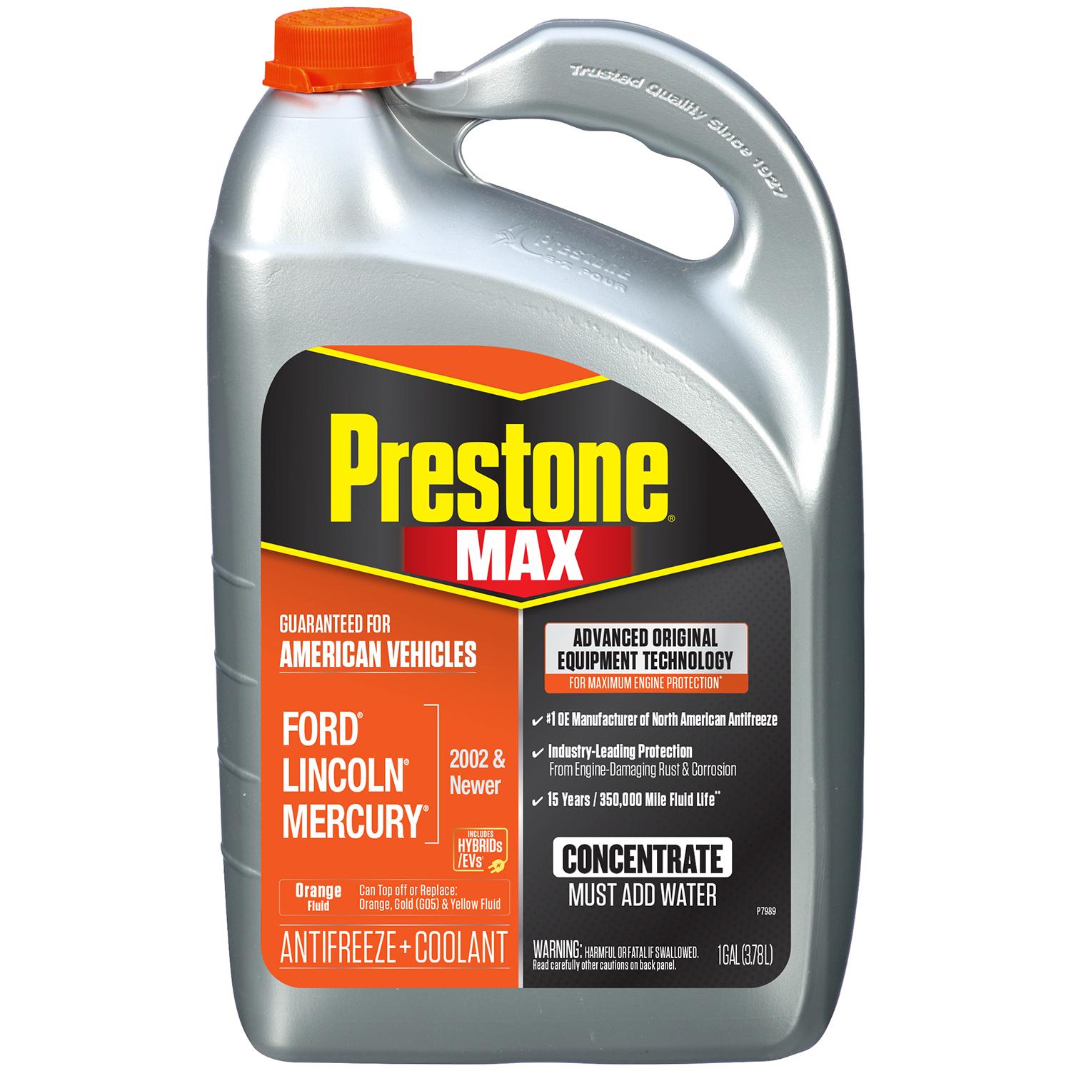 Prestone Orange Concentrate Engine Coolant / Antifreeze for Dodge Ram 1500