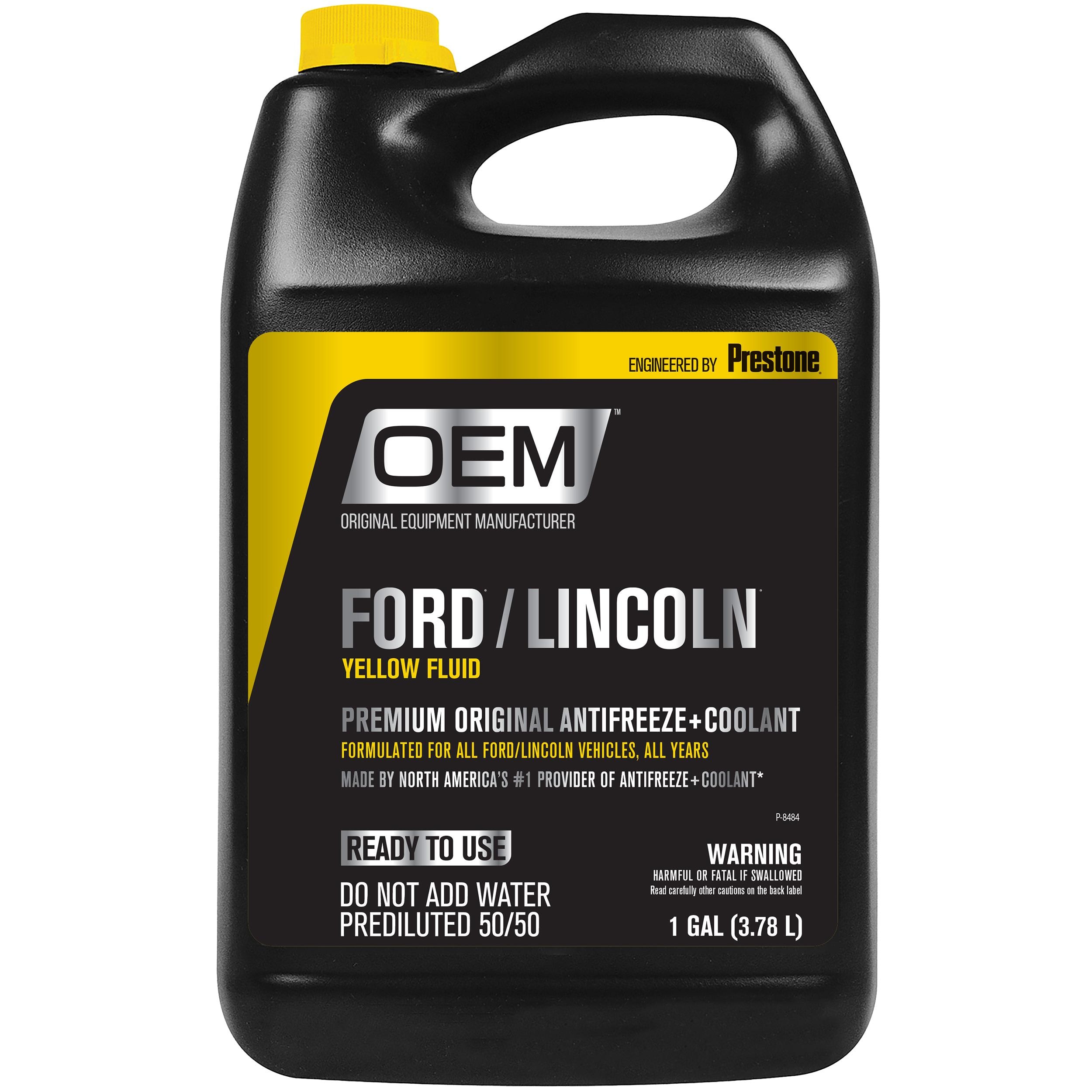 Prestone Ford Lincoln Yellow Ready to Use Antifreeze/Engine Coolant for Honda Pilot