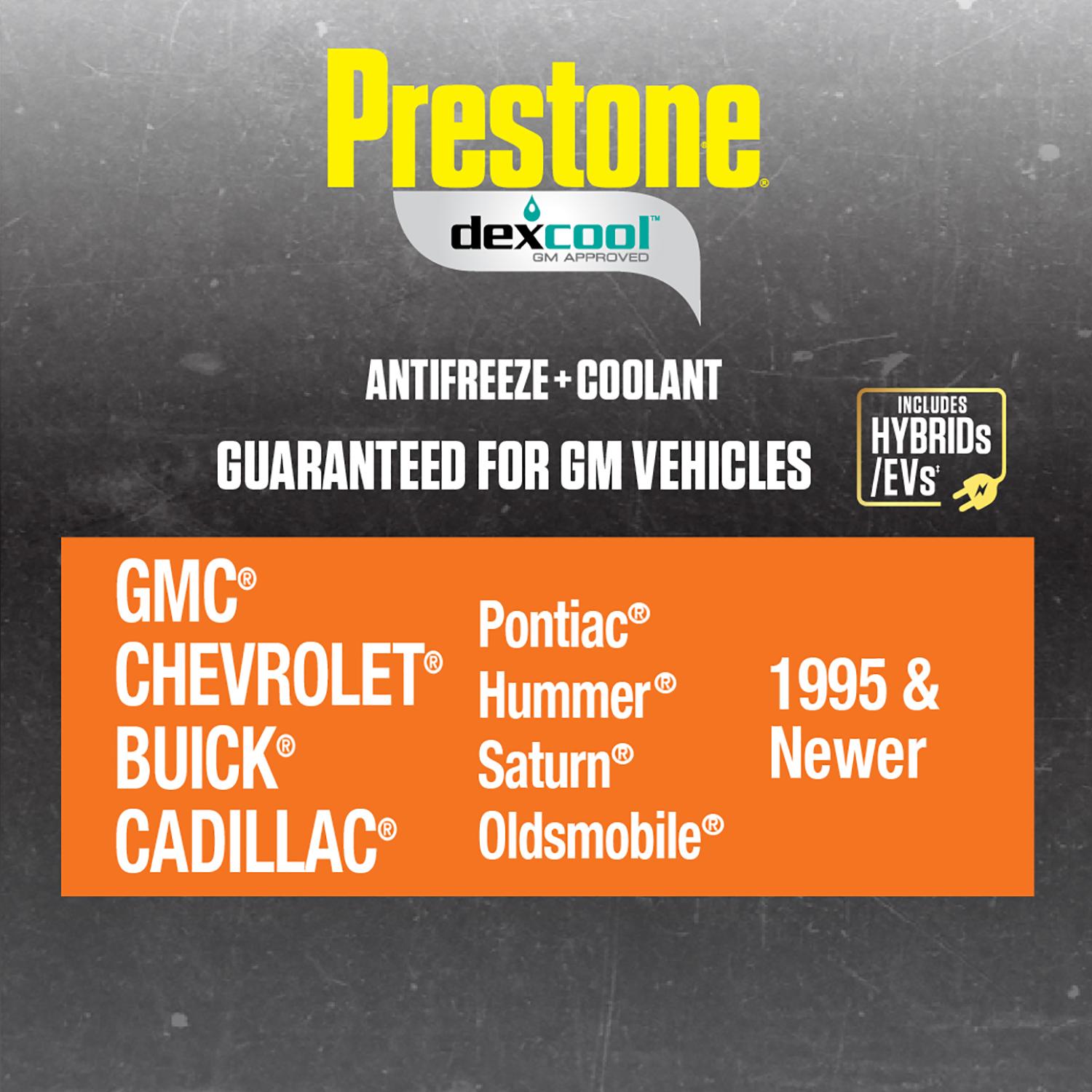 Prestone Orange Pre-Mixed Engine Coolant / Antifreeze