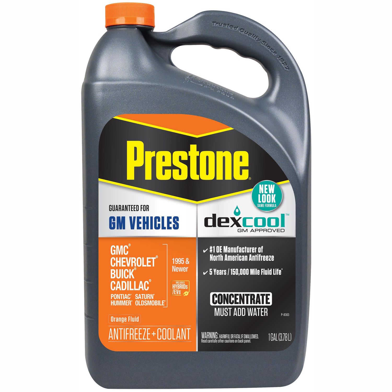 Prestone Orange Concentrate Engine Coolant / Antifreeze for International 4900