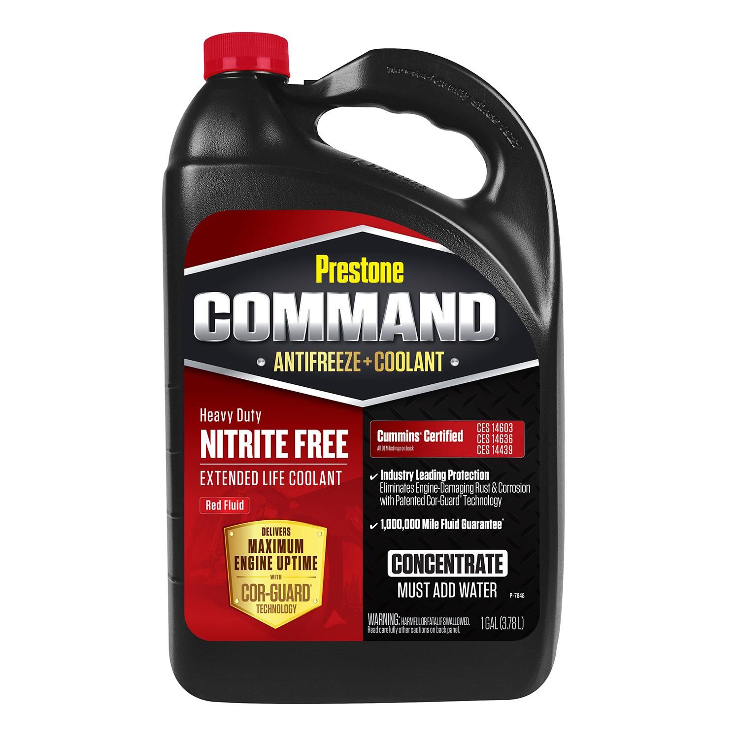 Prestone Red Concentrate Engine Coolant / Antifreeze for Freightliner MB Line