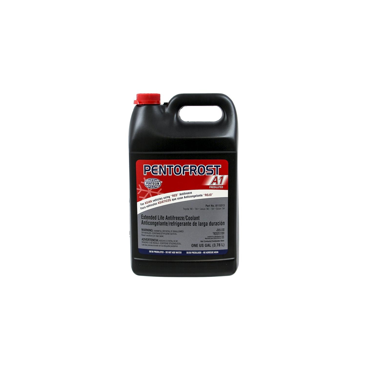 Pentosin Red Pre-Mixed Engine Coolant / Antifreeze for Dodge D150