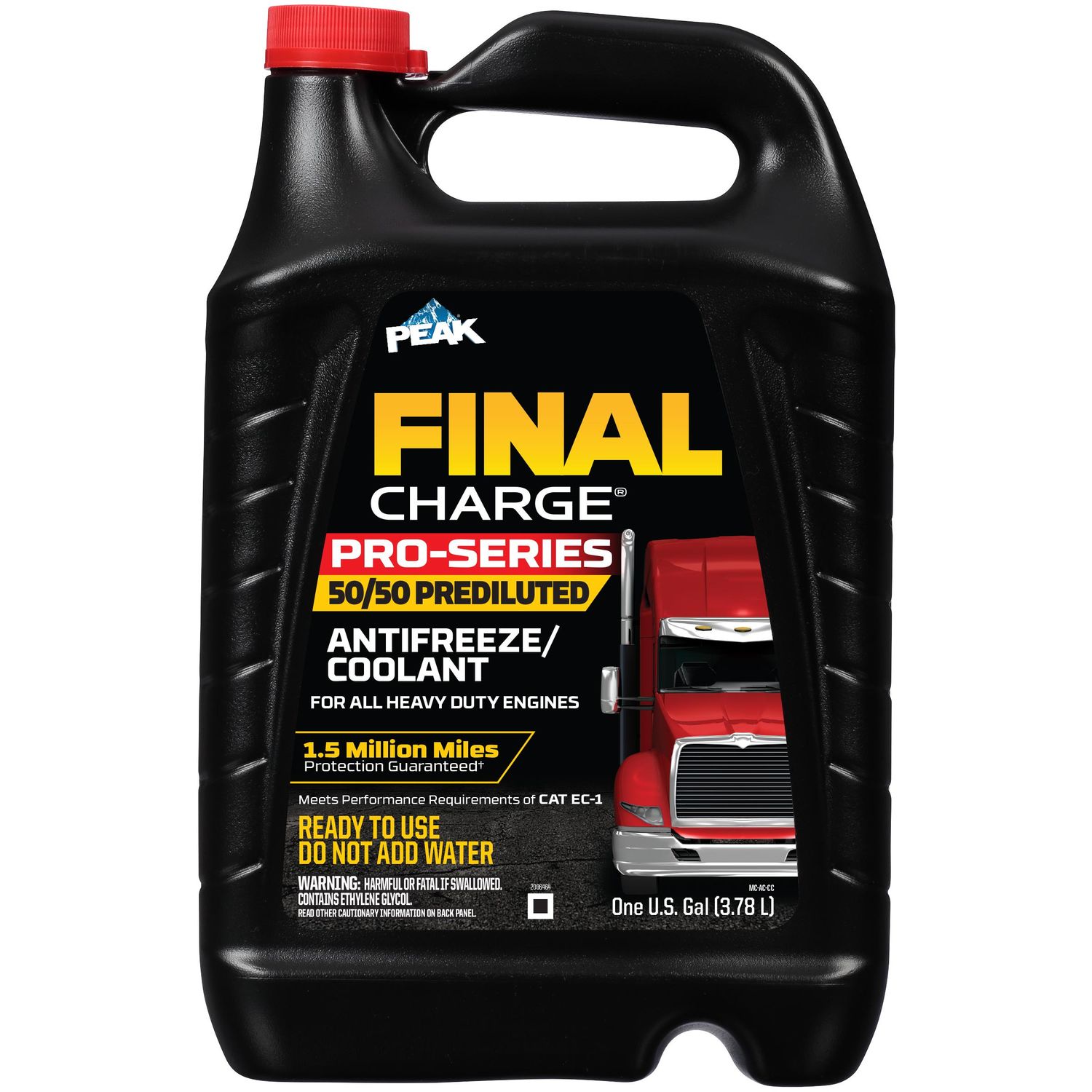 PEAK Final Charge PRO-SERIES Red Antifreeze and Coolant Pre-Mixed for Honda Pilot