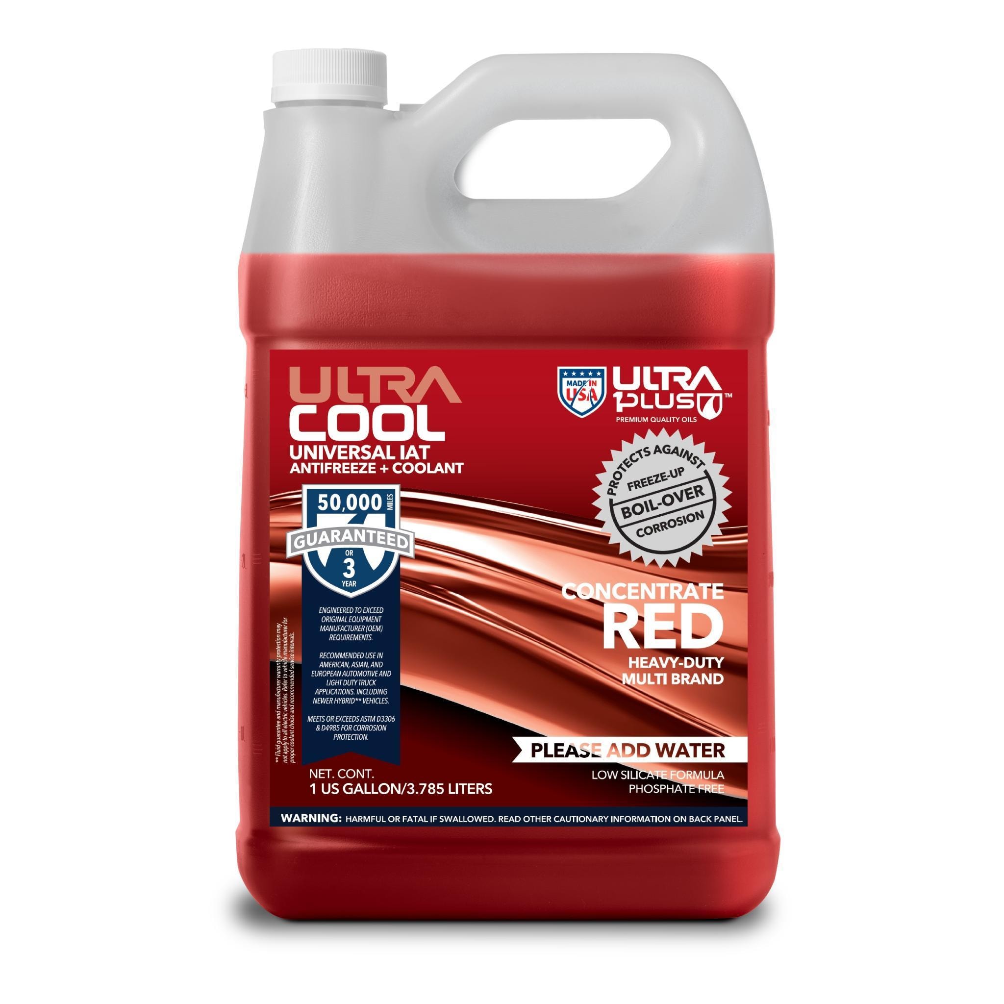 Ultra1Plus U1P-Cool Red Engine Coolant and Antifreeze Pre-Mixed