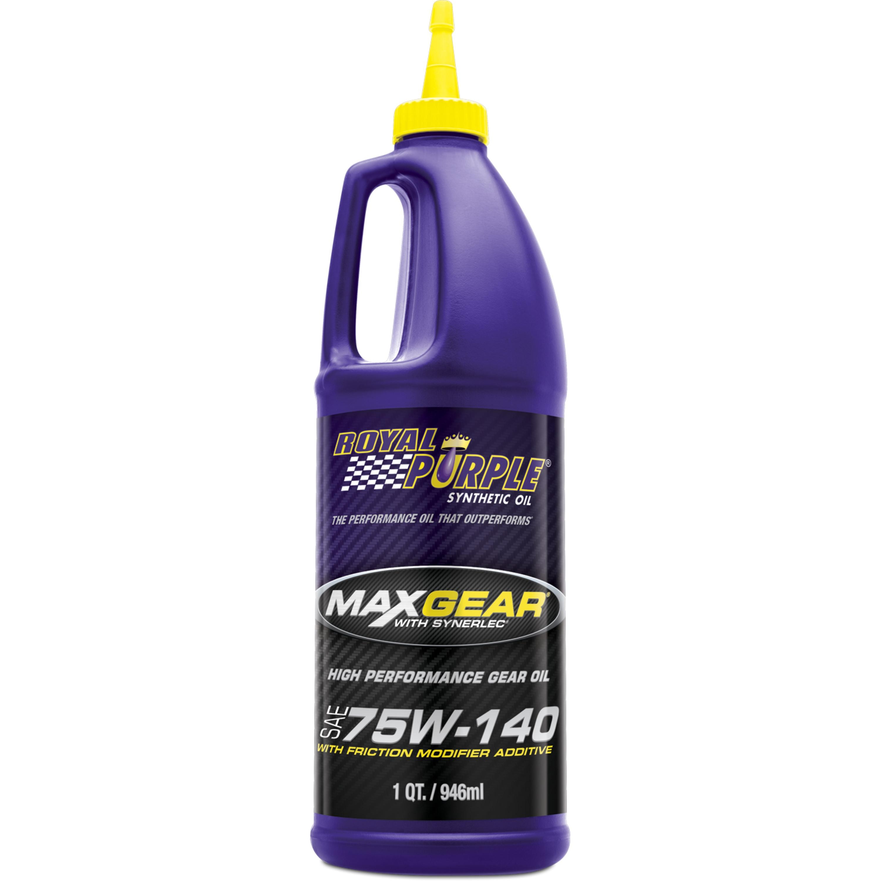 Royal Purple 75W-140 Synthetic Gear Oil/Friction Modifier 1 Quart