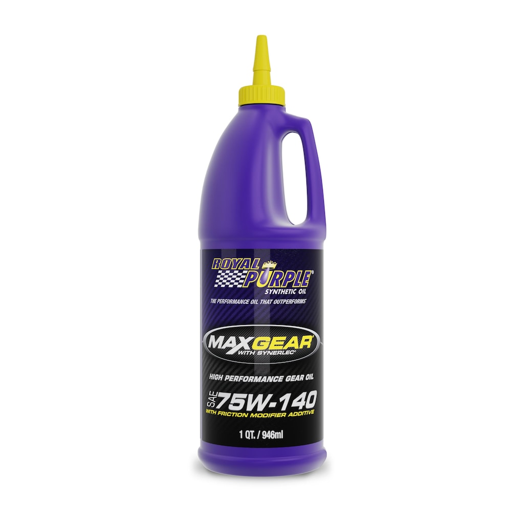 Royal Purple 75W-140 Synthetic Gear Oil/Friction Modifier 1 Quart ...