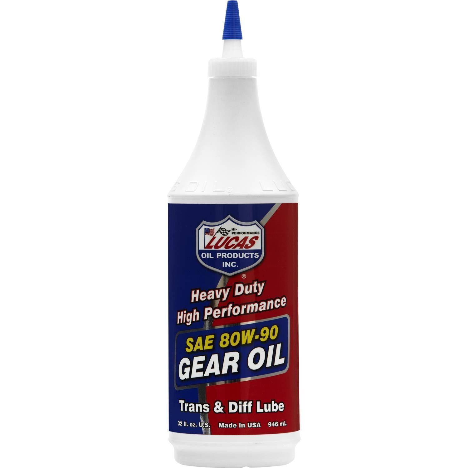 Lucas Oil Products Synthetic Blend Gear Oil 80W-90 1 Quart for Dodge Charger
