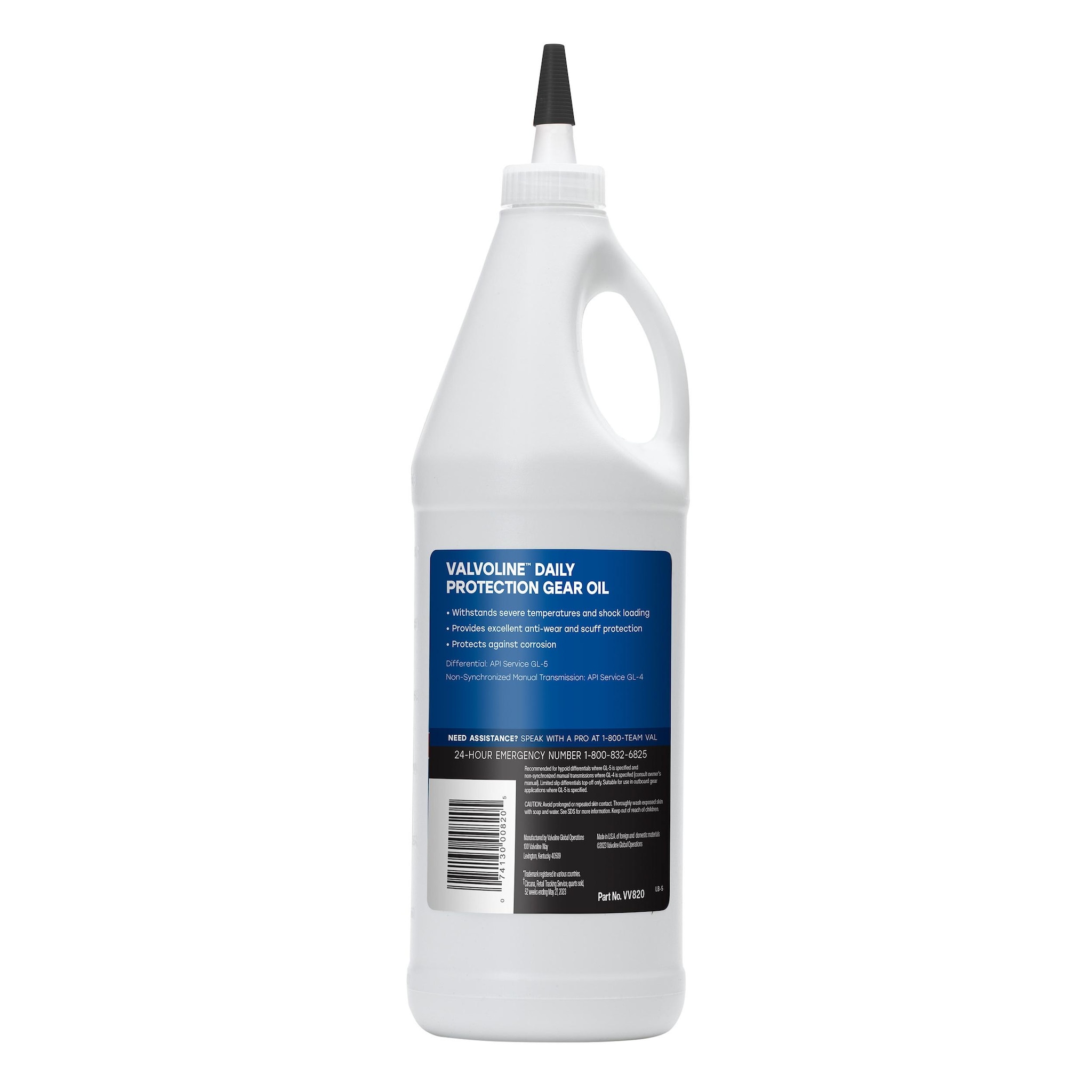 Valvoline High Performance 75W-90 Gear Oil/Limited Slip 1 Quart