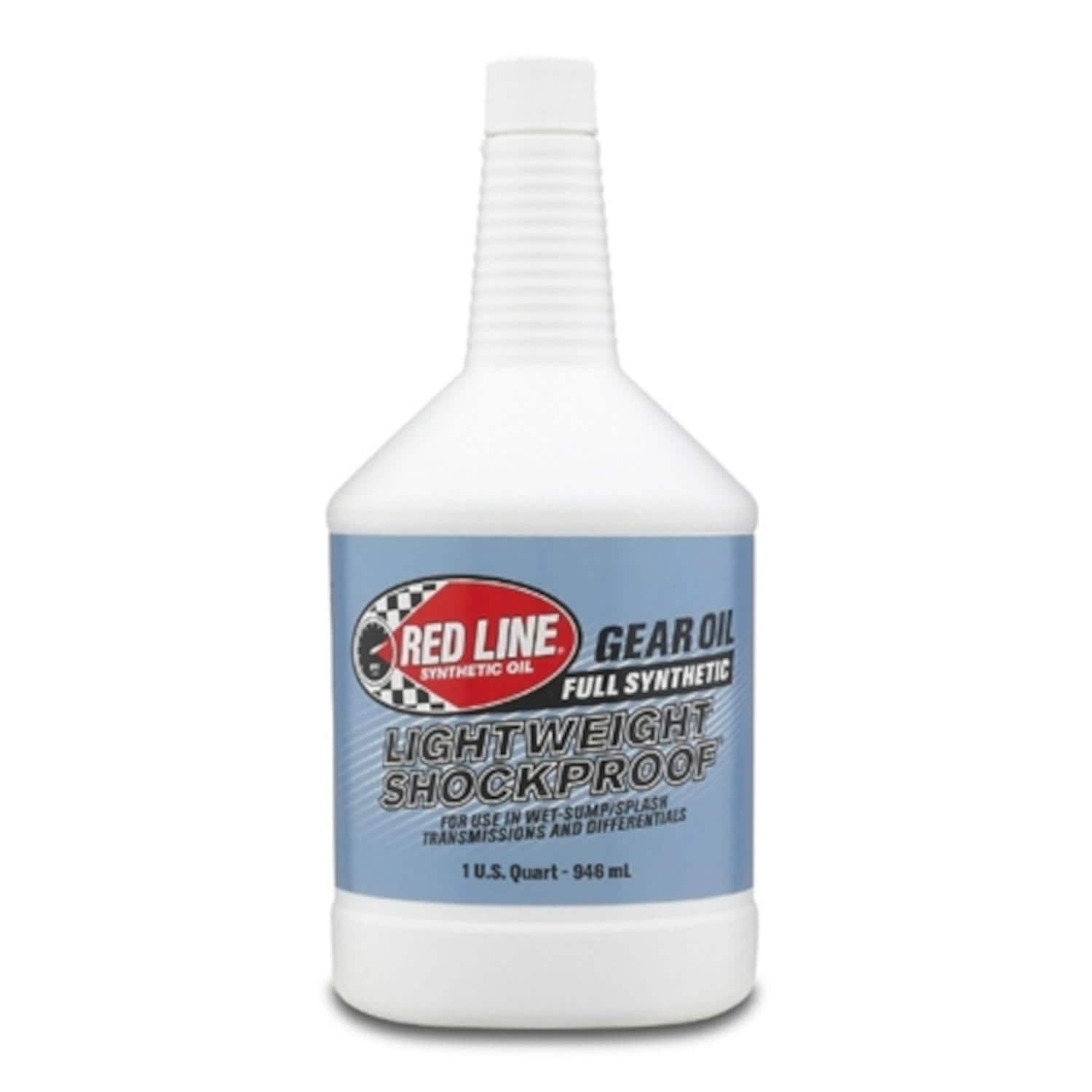 Red Line Full Synthetic Lightweight Shockproof Gear Oil 1 Quart