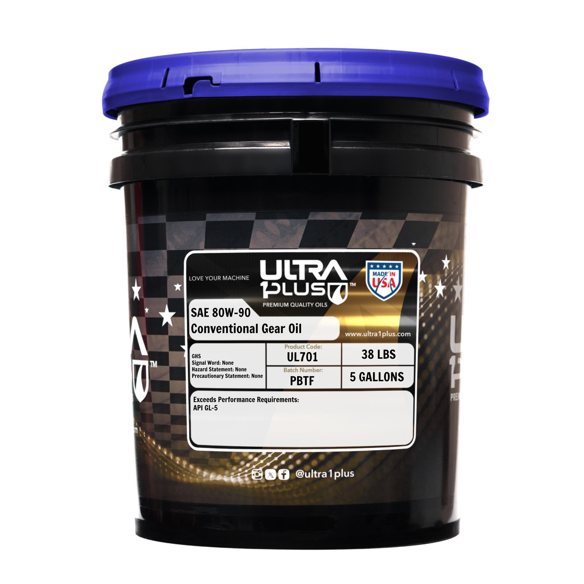 Ultra1Plus SAE 80W-140 Synthetic Gear Oil API GL-5 | AutoZone