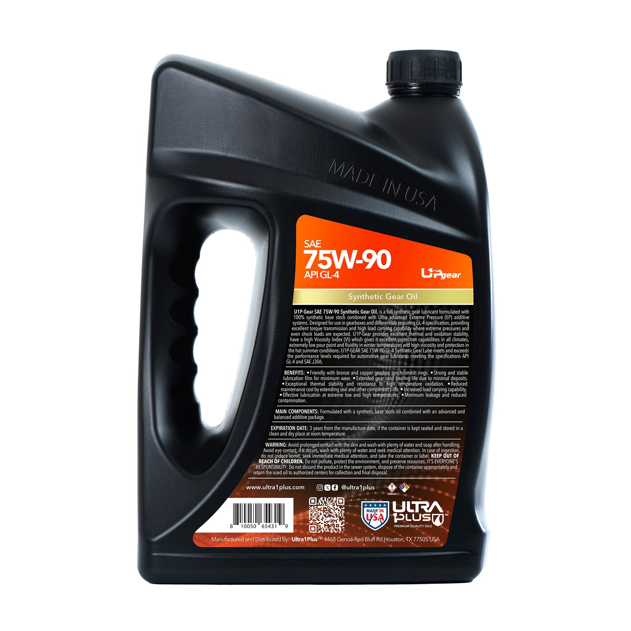 Ultra1Plus U1P-Gear Full Synthetic Gear Oil 75W-90 | AutoZone