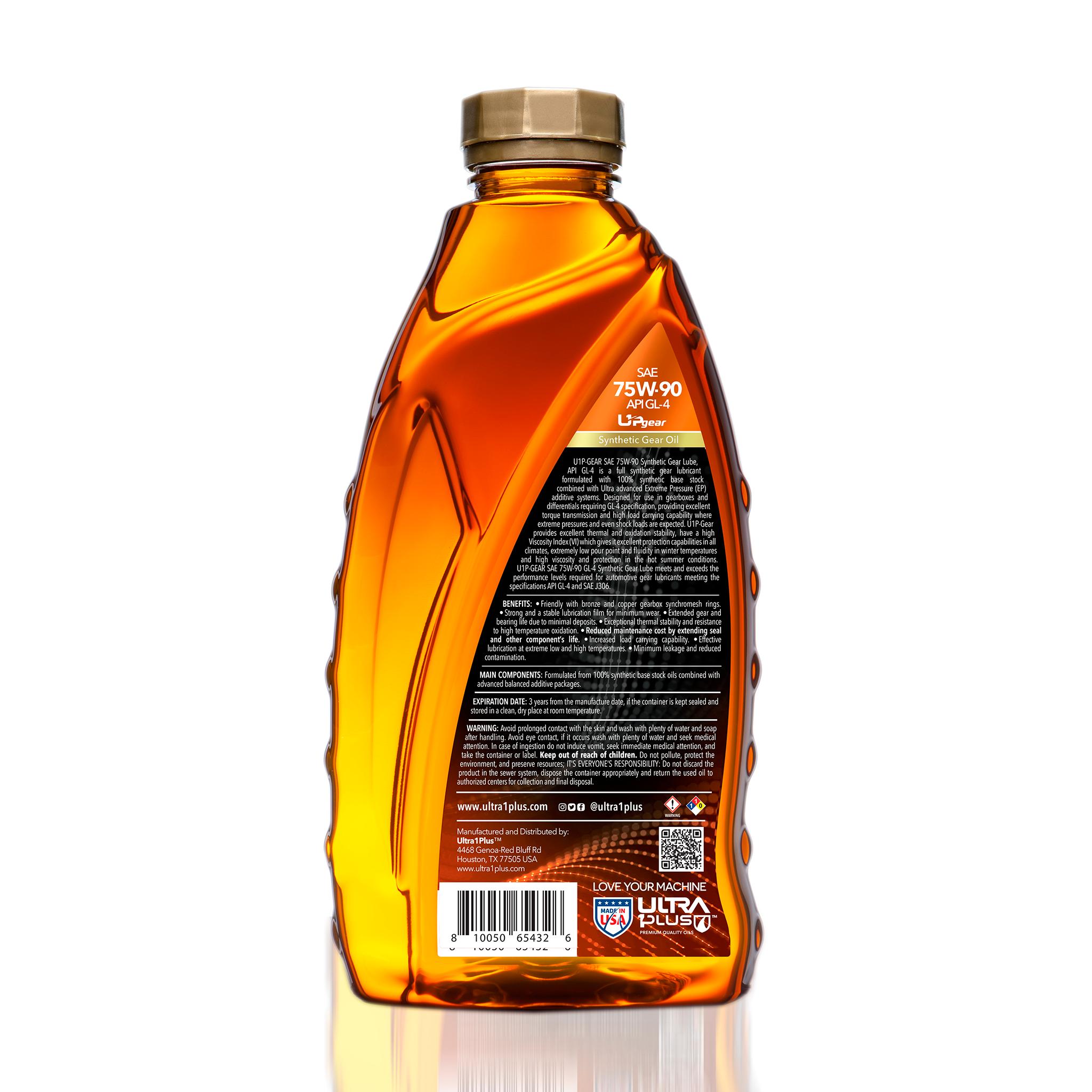 Ultra1Plus U1P-Gear Full Synthetic Gear Oil 75W-90 | AutoZone