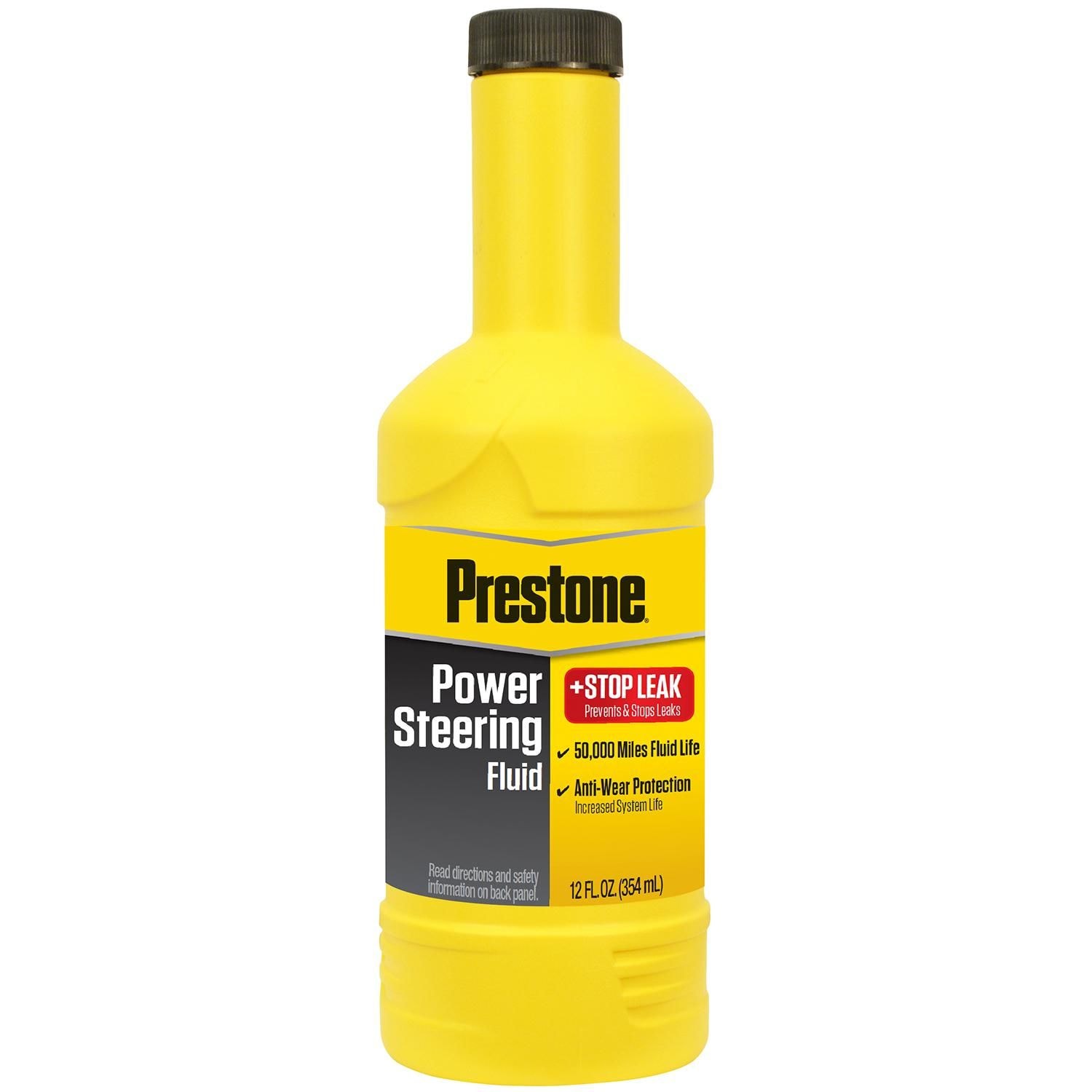 Prestone Power Steering Fluid + Stop Leak 12oz for GMC P2500