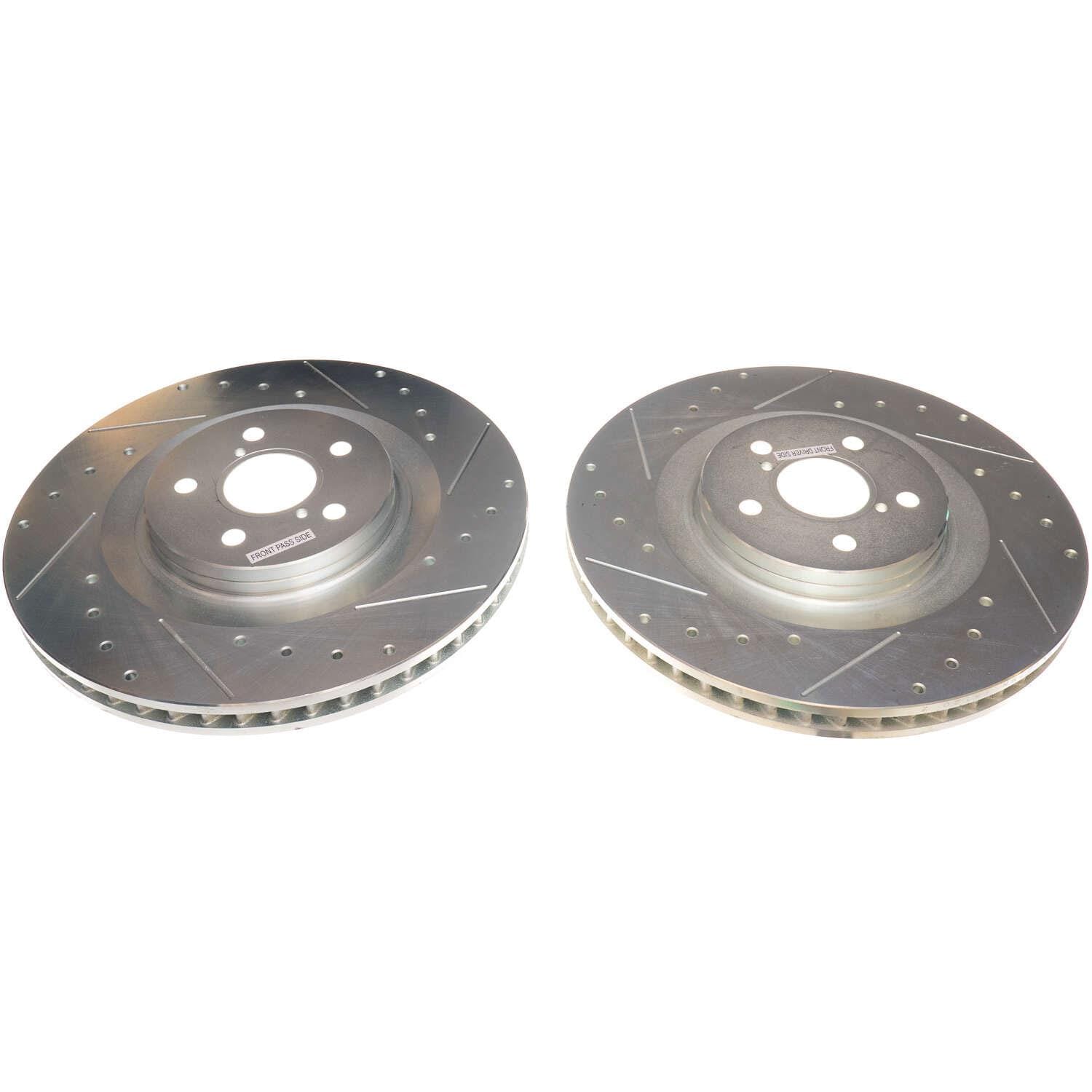 Qbp Rotor PowerStop Disc Brake Rotor Set JBR1900XPR | AutoZone