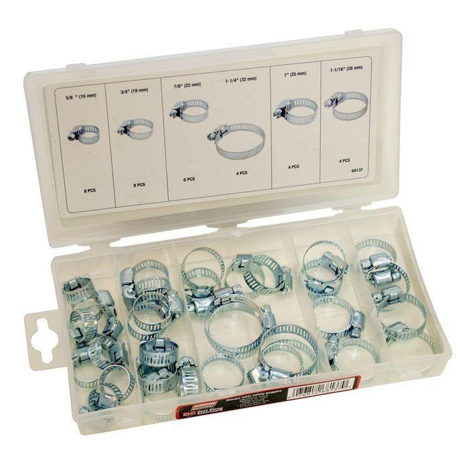 Titan Tools 45348 – 34 Piece Hose Clamp Assortment Kit - View #3