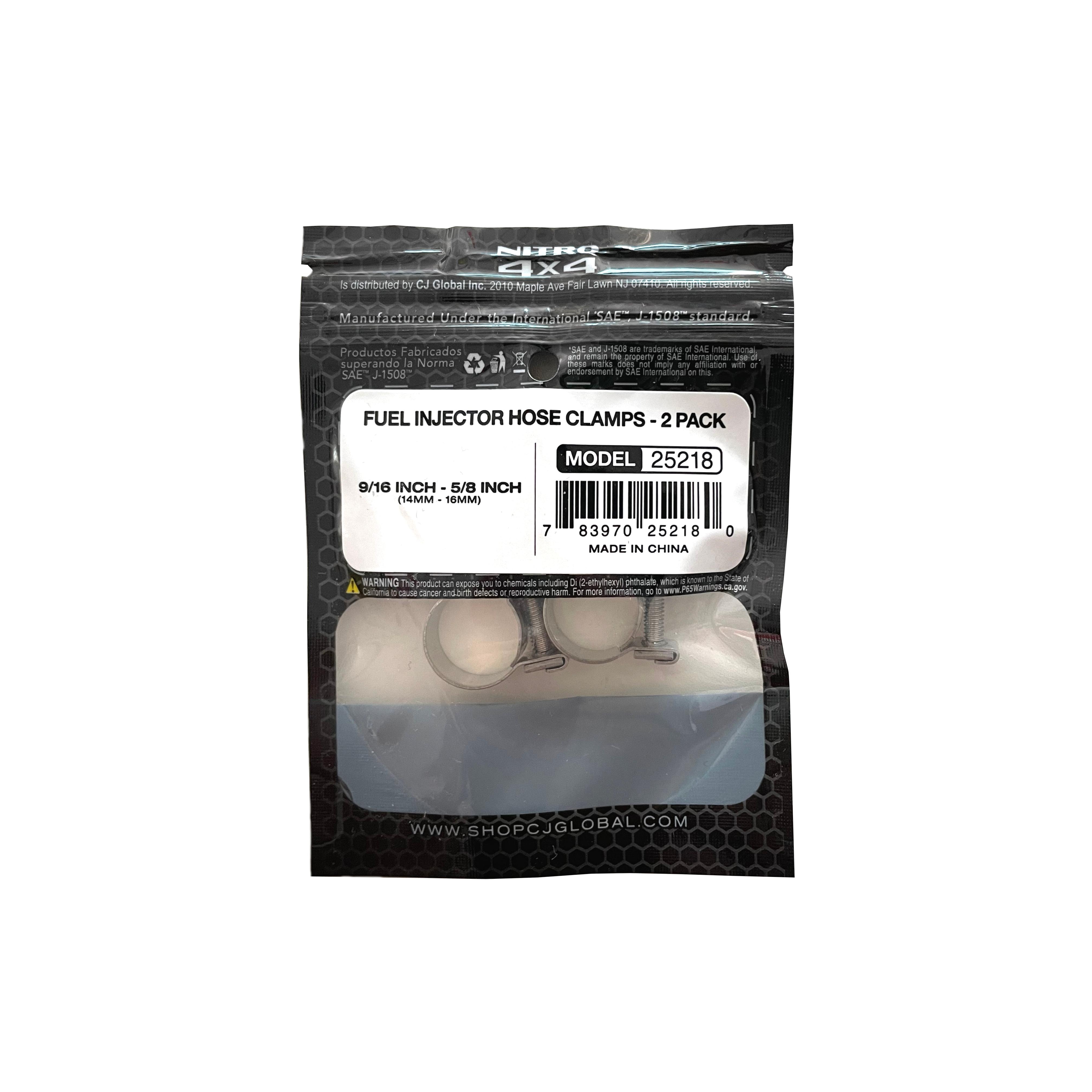 Nitro 4 X 4 Hose Clamp 2 Piece 25218 | AutoZone