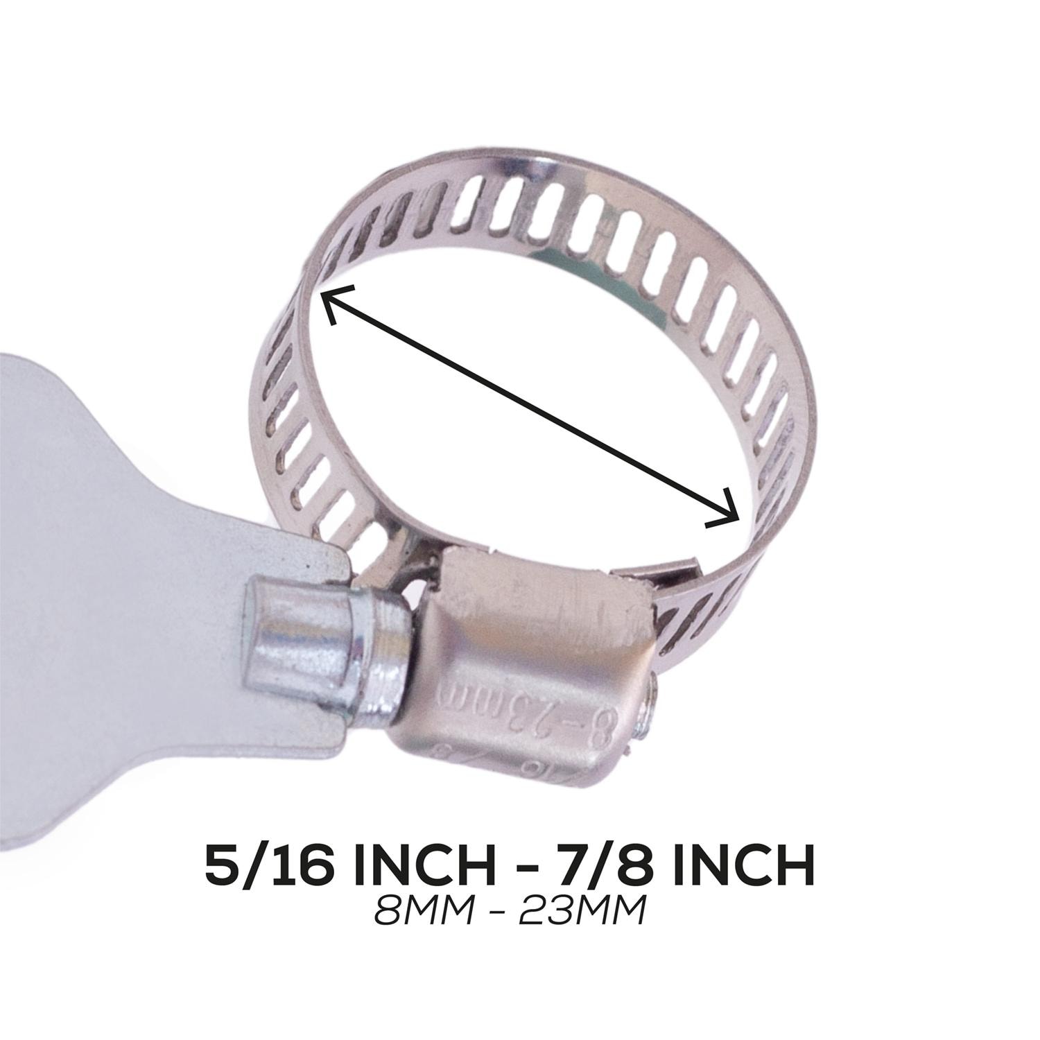 Nitro 4 X 4 Hose Clamp 4 Piece 25368 | AutoZone