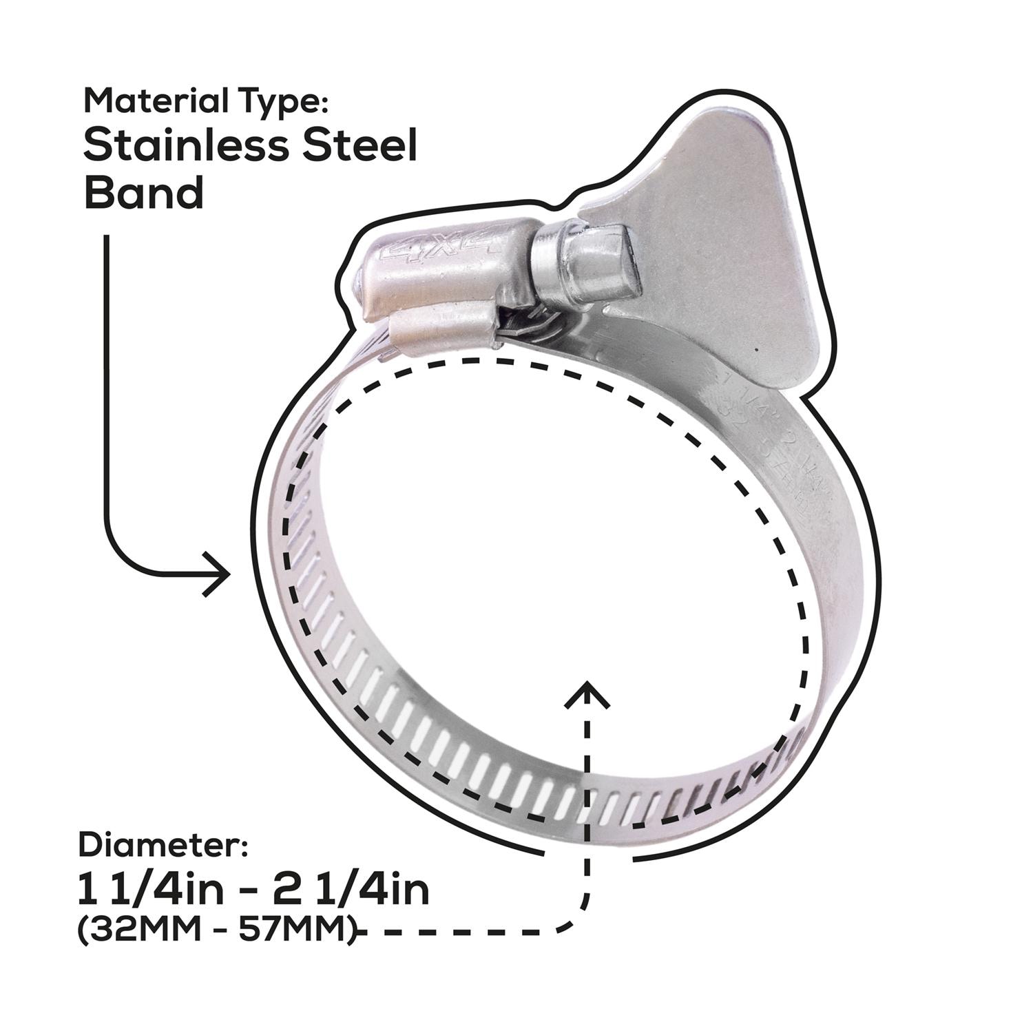 Nitro 4 X 4 Hose Clamp 2 Piece 25376 | AutoZone