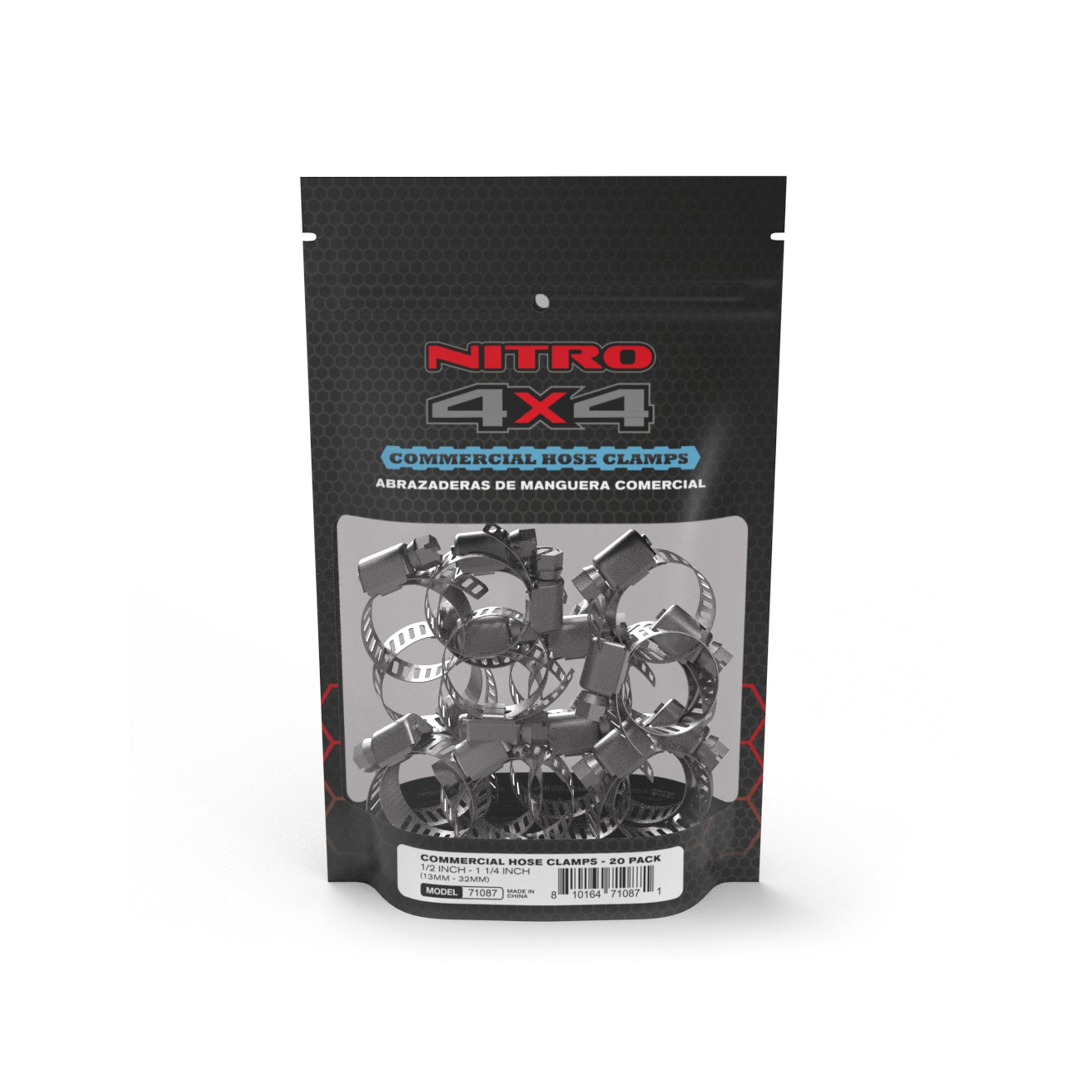 Nitro 4 X 4 Hose Clamp 20 Piece 71087 | AutoZone