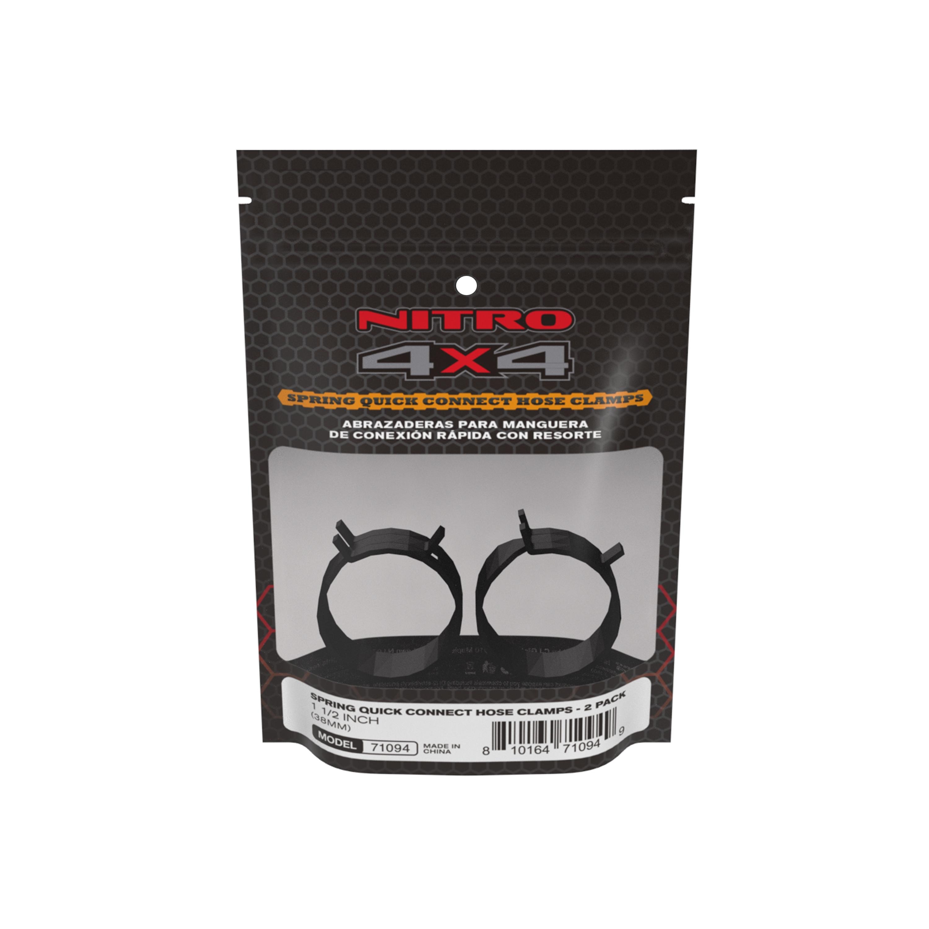 Nitro 4 X 4 Hose Clamp 2 Piece 71094 | AutoZone