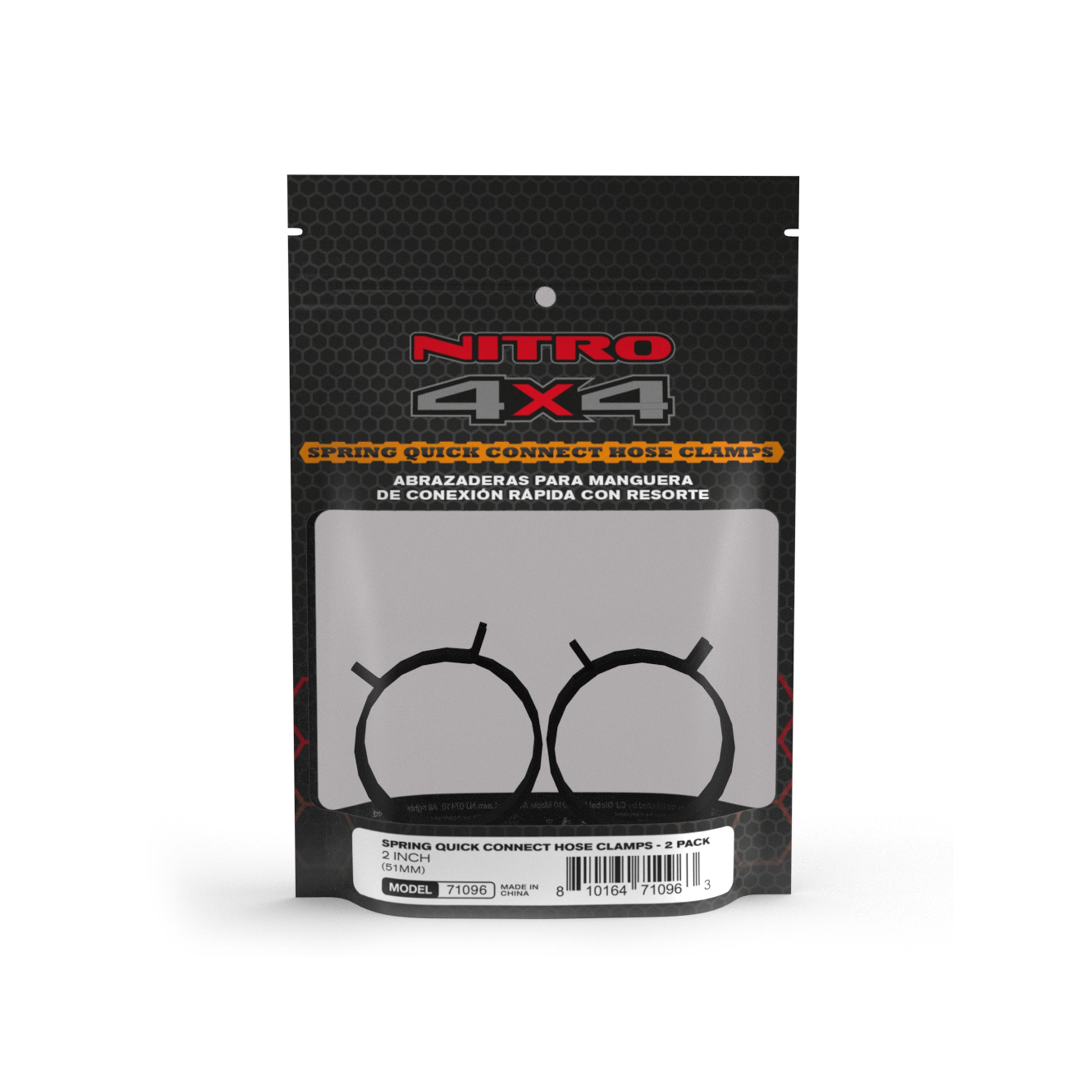 Nitro 4 X 4 Hose Clamp 2 Piece 71096 | AutoZone