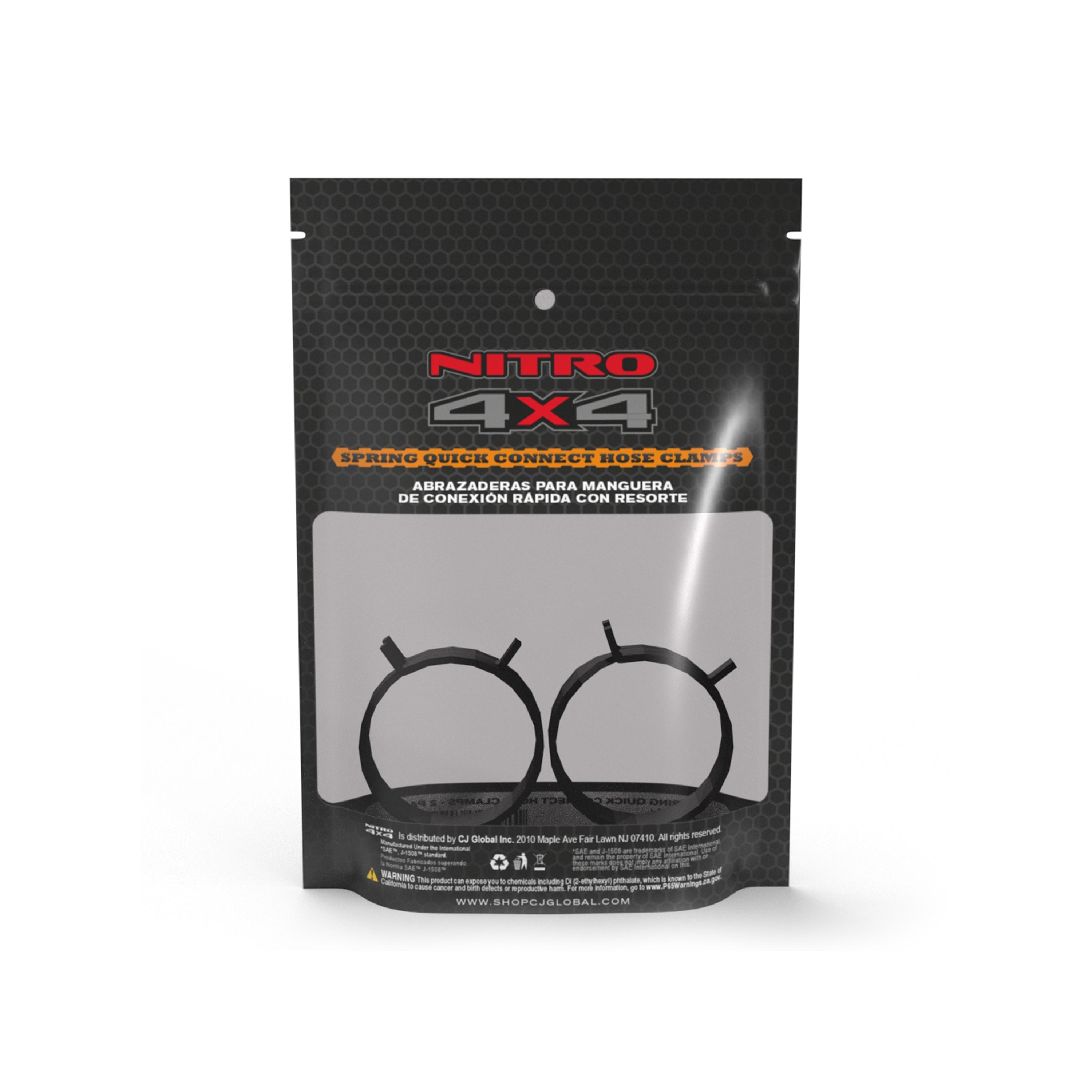 Nitro 4 X 4 Hose Clamp 2 Piece 71096 | AutoZone