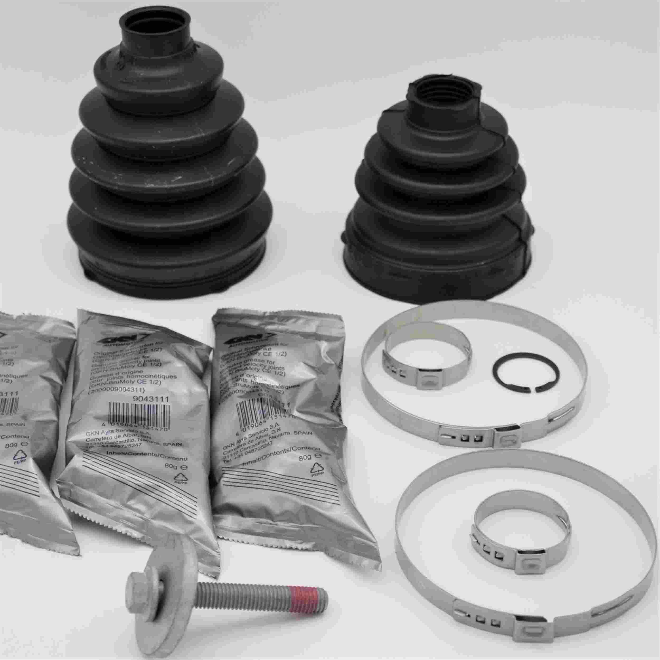 BUSHBRUNT Jusco fit 他3点セット CV Joint Boot Kit GKNB30060 | AutoZone