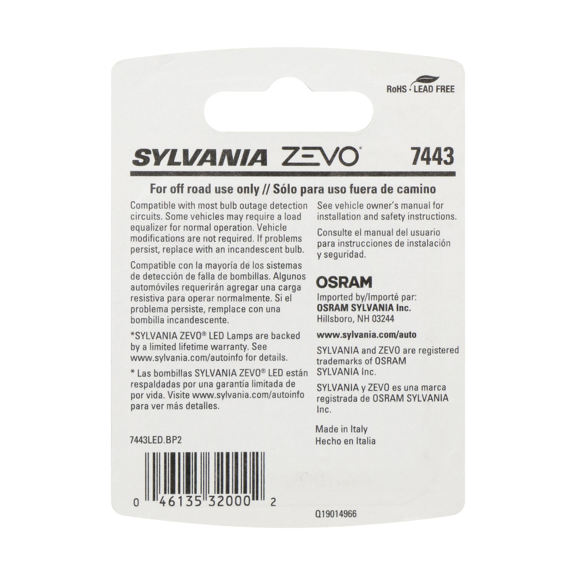 ZEVO LED Mini Bulb 7443ZEVOLED | AutoZone