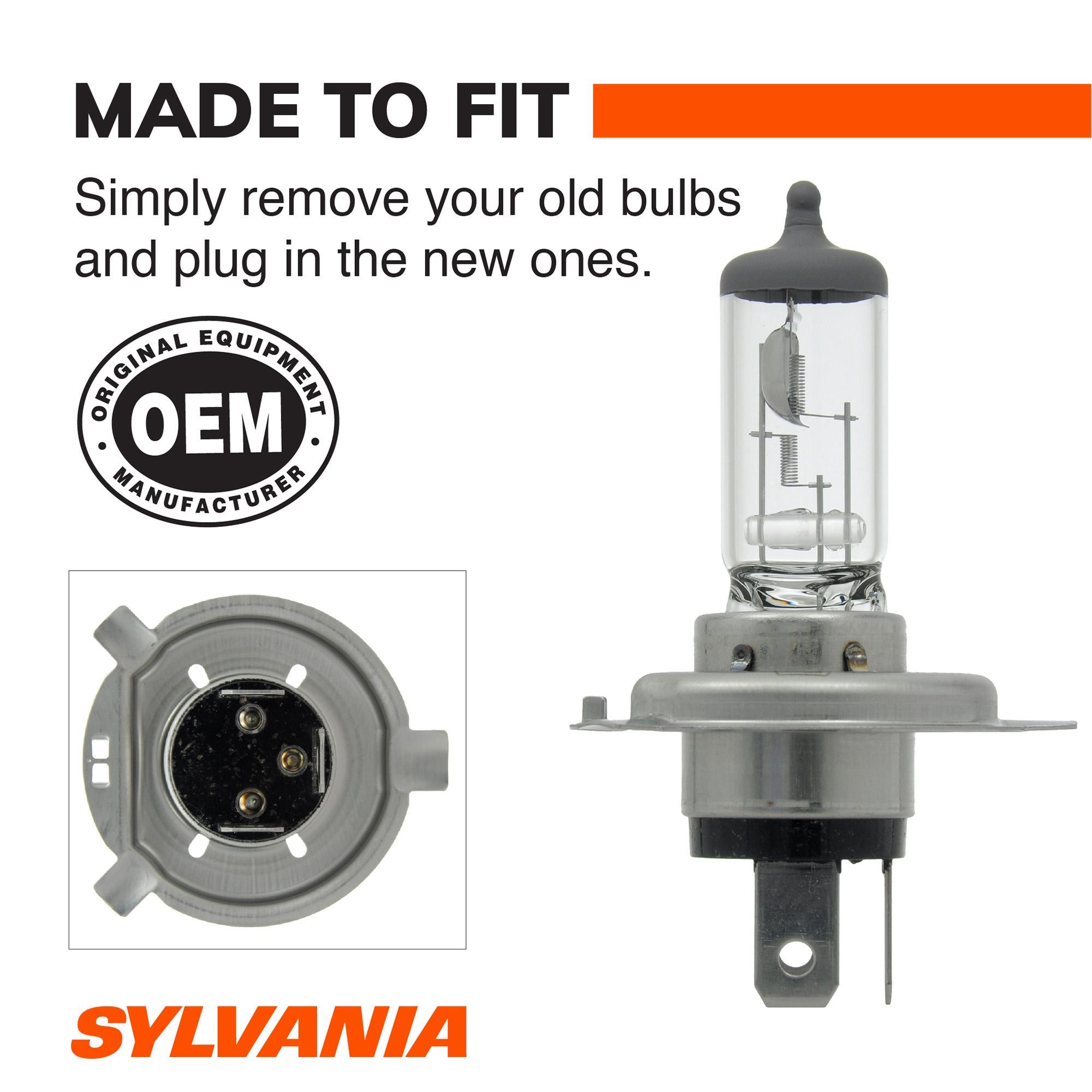Sylvania Basic Headlight and Fog Light Bulb 9003 | AutoZone