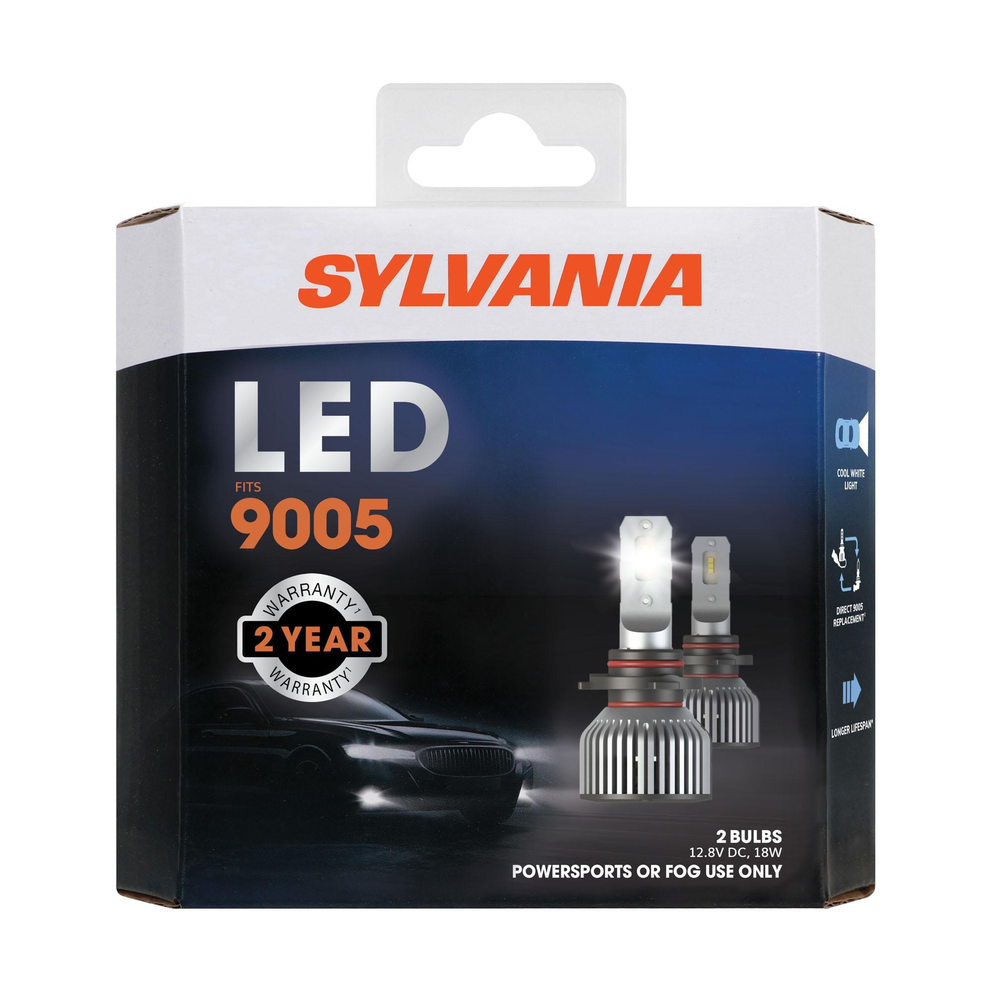 Sylvania LED Bulb 9005LEDSPBX2 for Ford Fiesta